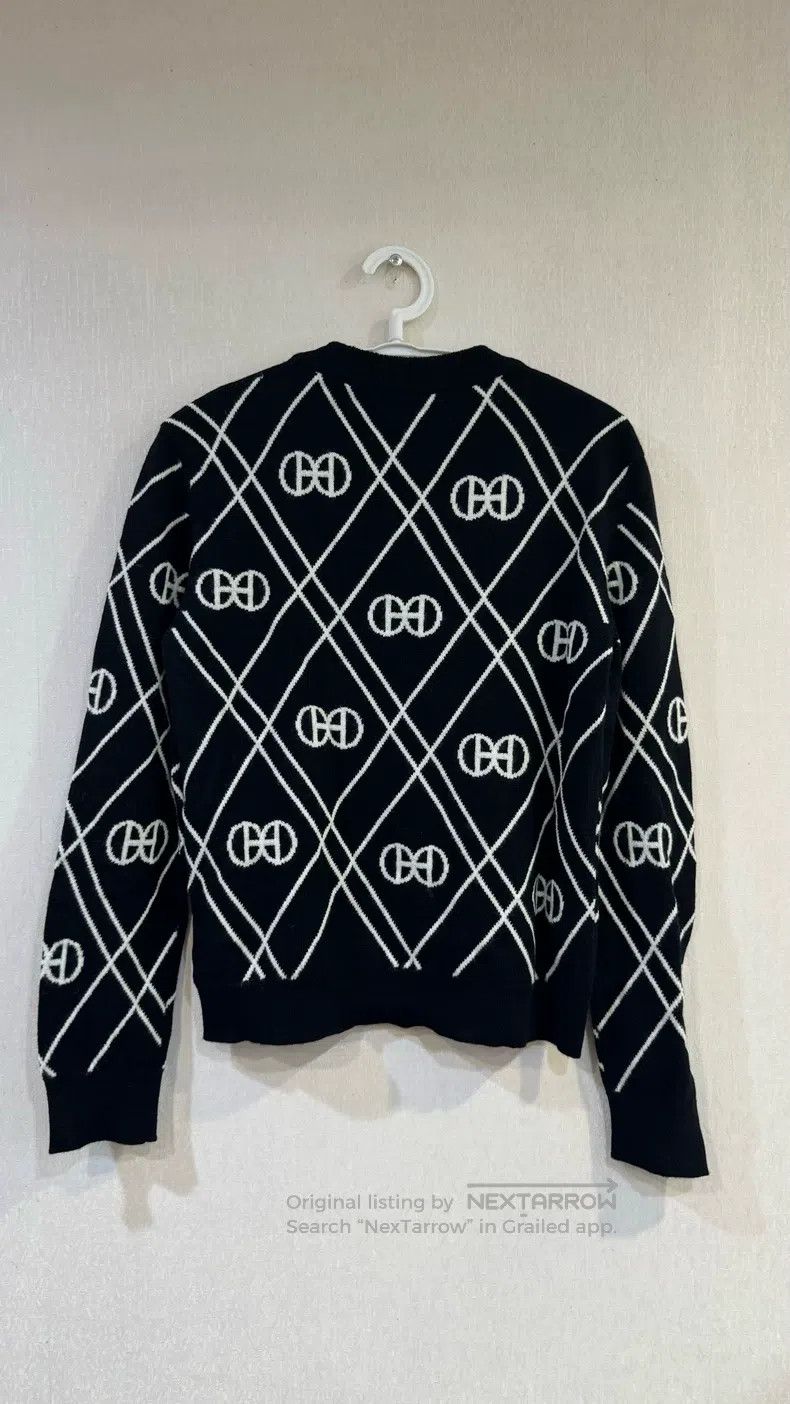 Hermes Hermes Pig Nose H Classic Black and White Contrast Wool Sw Size XS / US 0-2 / IT 36-38 - 2 Thumbnail