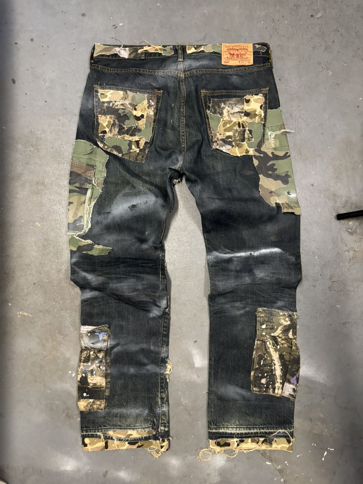 Levi's DirtyMonéy x Levis Denim Cargos Size US 36 / EU 52 - 2 Thumbnail