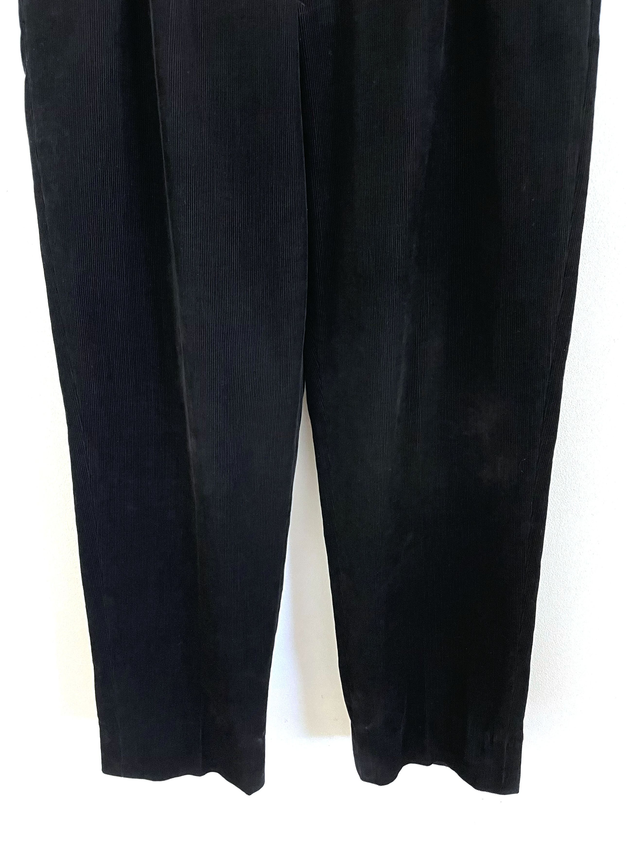 Yohji Yamamoto Pleated Corduroy Sample Pants Size US 32 / EU 48 - 4 Thumbnail