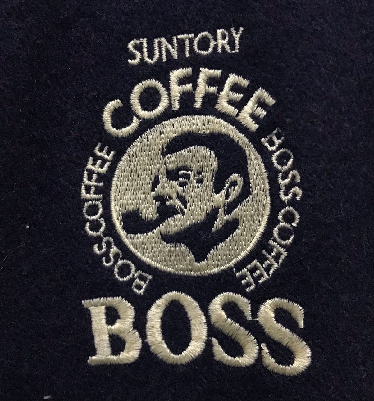Japanese Brand × Vintage Vintage SUNTORY Original Design COFFEE Boss VARSITY Jacket Size US XL / EU 56 / 4 - 5 Thumbnail