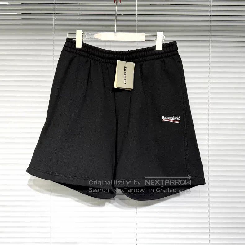 Balenciaga Balenciaga size S Casual Shorts with Cola Letter Print Size US 27 - 1 Thumbnail