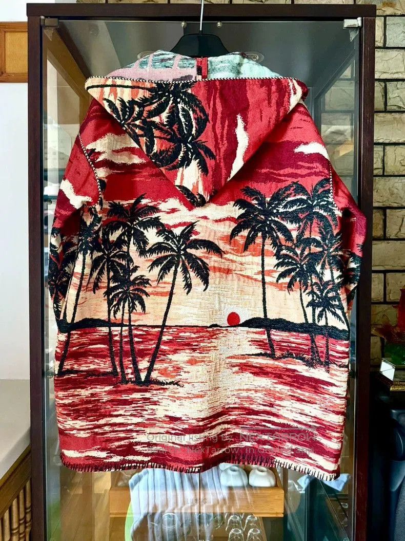 Saint Laurent Paris Saint Laurent 16SS Palm Tree Cape Jacket. Size US L / EU 52-54 / 3 - 4 Thumbnail
