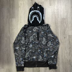 Bape Space Camo Hoodie Grailed