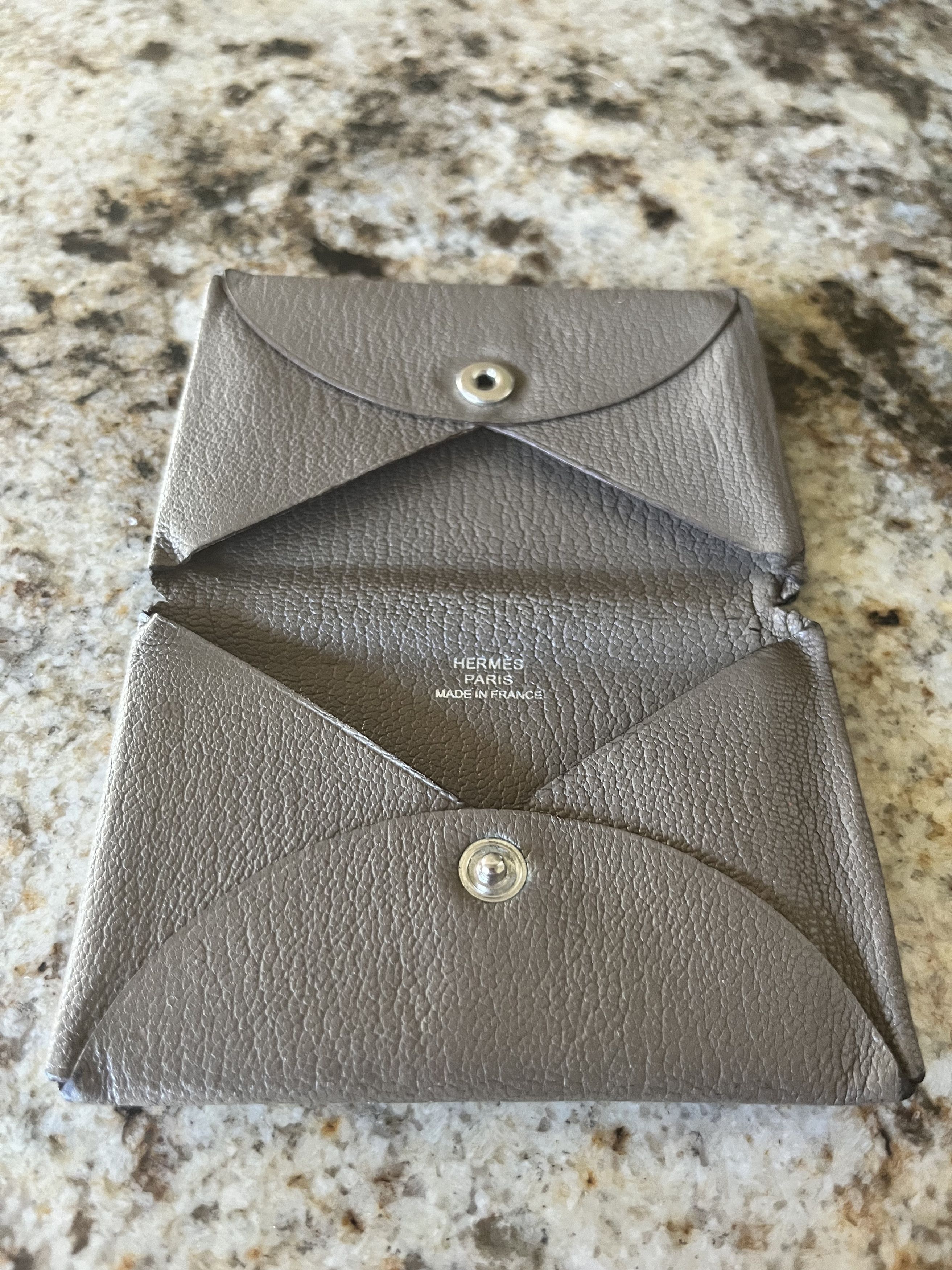 Hermes Vintage Hermes Calvi (Wallet, Cardholder, Coin Purse) Size ONE SIZE - 6 Thumbnail