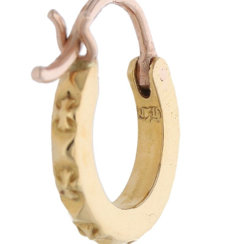 Chrome Hearts Chrome Hearts TFP Tiny Hoop Earring Size ONE SIZE - 3 Thumbnail