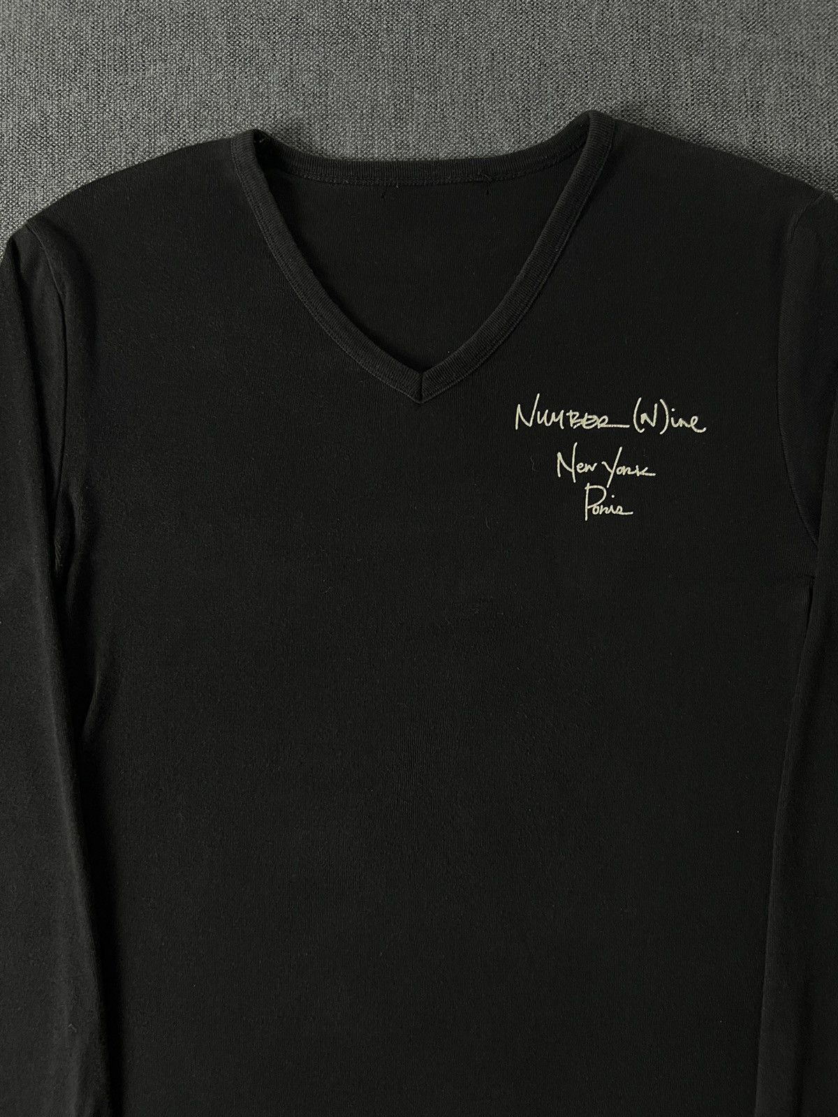 Men's Number (N)ine Long Sleeve T Shirts | Grailed