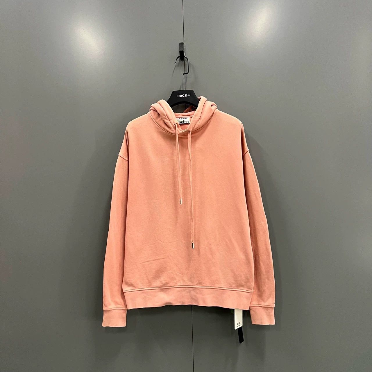 Acne Studios Acne Studios Hooded Sweatshirt in Light Pink Size US XXS / EU 40 - 1 Thumbnail