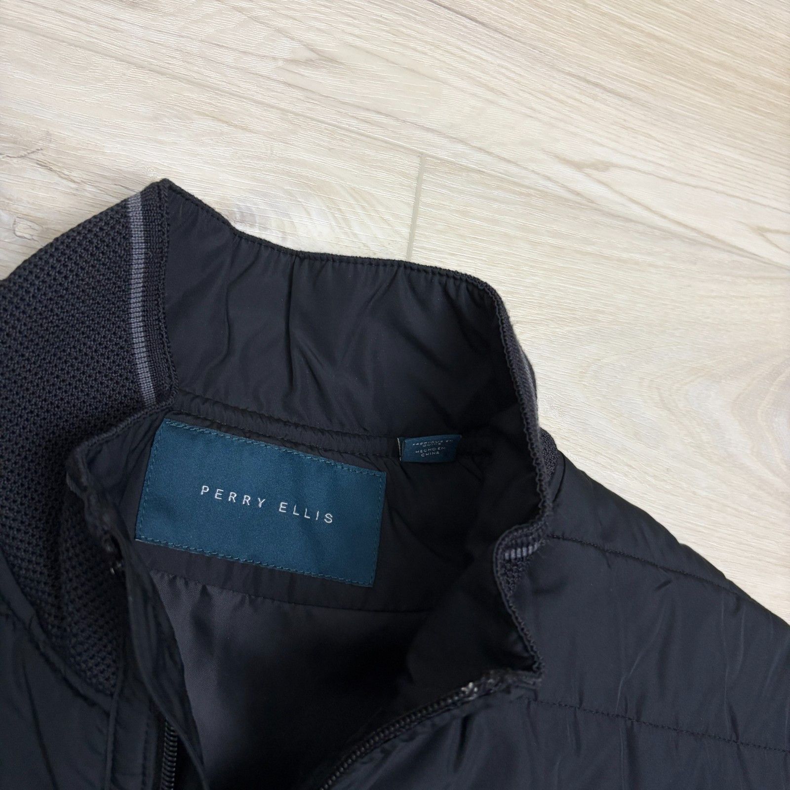 Perry Ellis PERRY ELLIS Designer Casual Fall Spring Puffer Vest Large Size US L / EU 52-54 / 3 - 3 Thumbnail