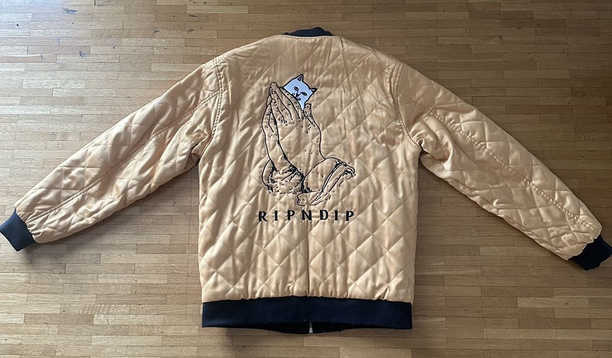 RIPNDIP RipNDip Jacket Praying For Nermal Reversible Coach Size US M / EU 48-50 / 2 - 1 Thumbnail