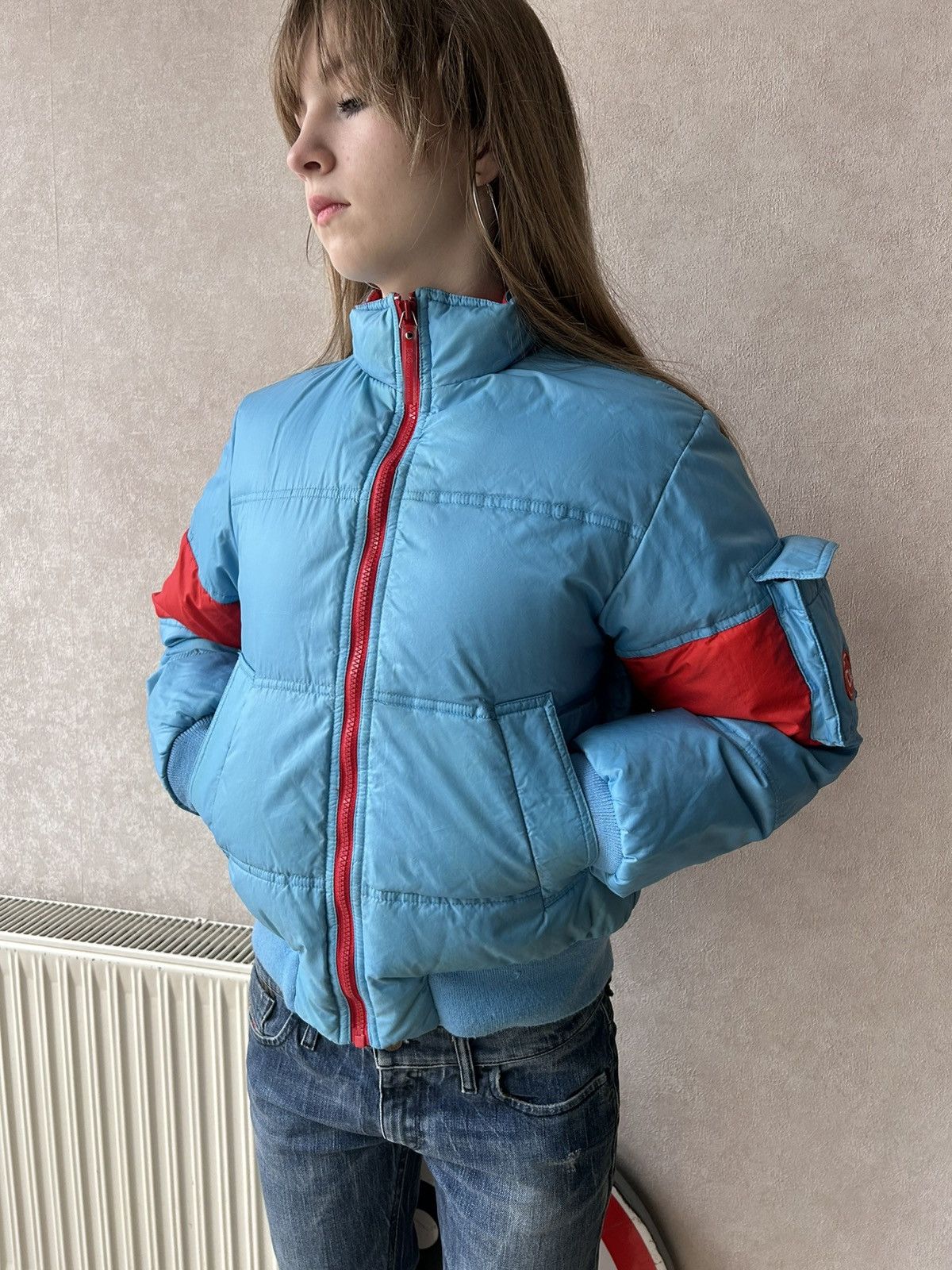 Dolce & Gabbana Vintage Dolce Gabbana Cropped Ski Down Puffer Jacket Size M / US 6-8 / IT 42-44 - 5 Thumbnail