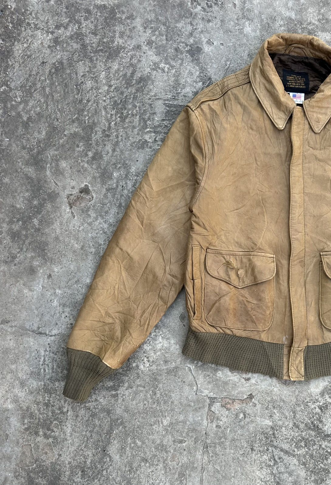 Avirex Vintage Avirex A-2 U.S. Army Air Forces Flight Jacket Size US M / EU 48-50 / 2 - 8 Thumbnail