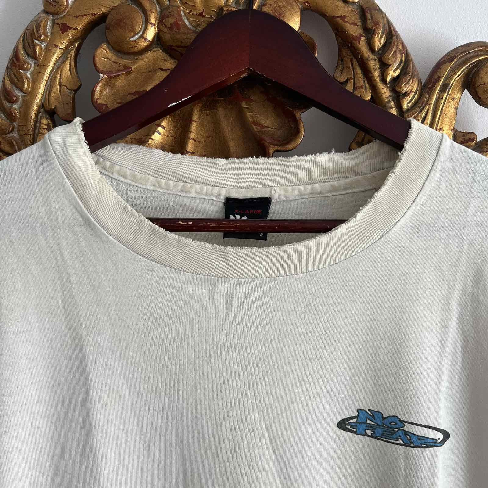 No Fear NO FEAR Single Stitch Vintage Graphic Tee Shirt Size US L / EU 52-54 / 3 - 6 Thumbnail