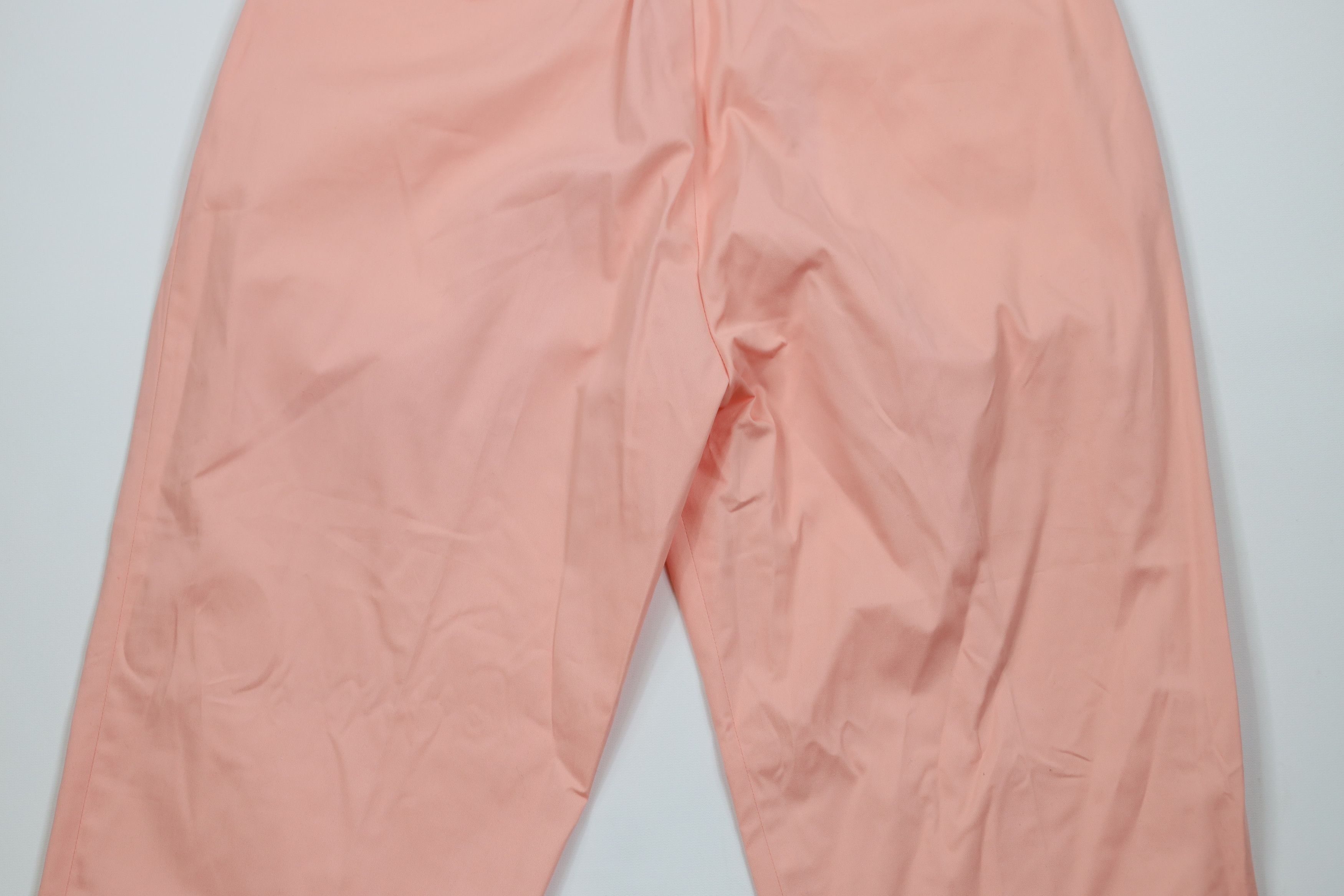 Izod Deadstock Vintage 80s 90s Izod Tennis Golf Chino Pants Pink Size 36" / US 14 / IT 50 - 11 Thumbnail