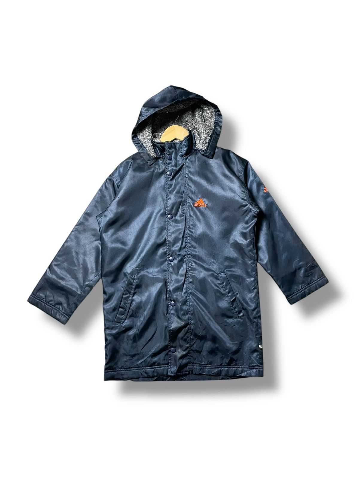 Adidas × Vintage Vintage Adidas Wool Winter Jacket (46) Size US S / EU 44-46 / 1 - 1 Thumbnail