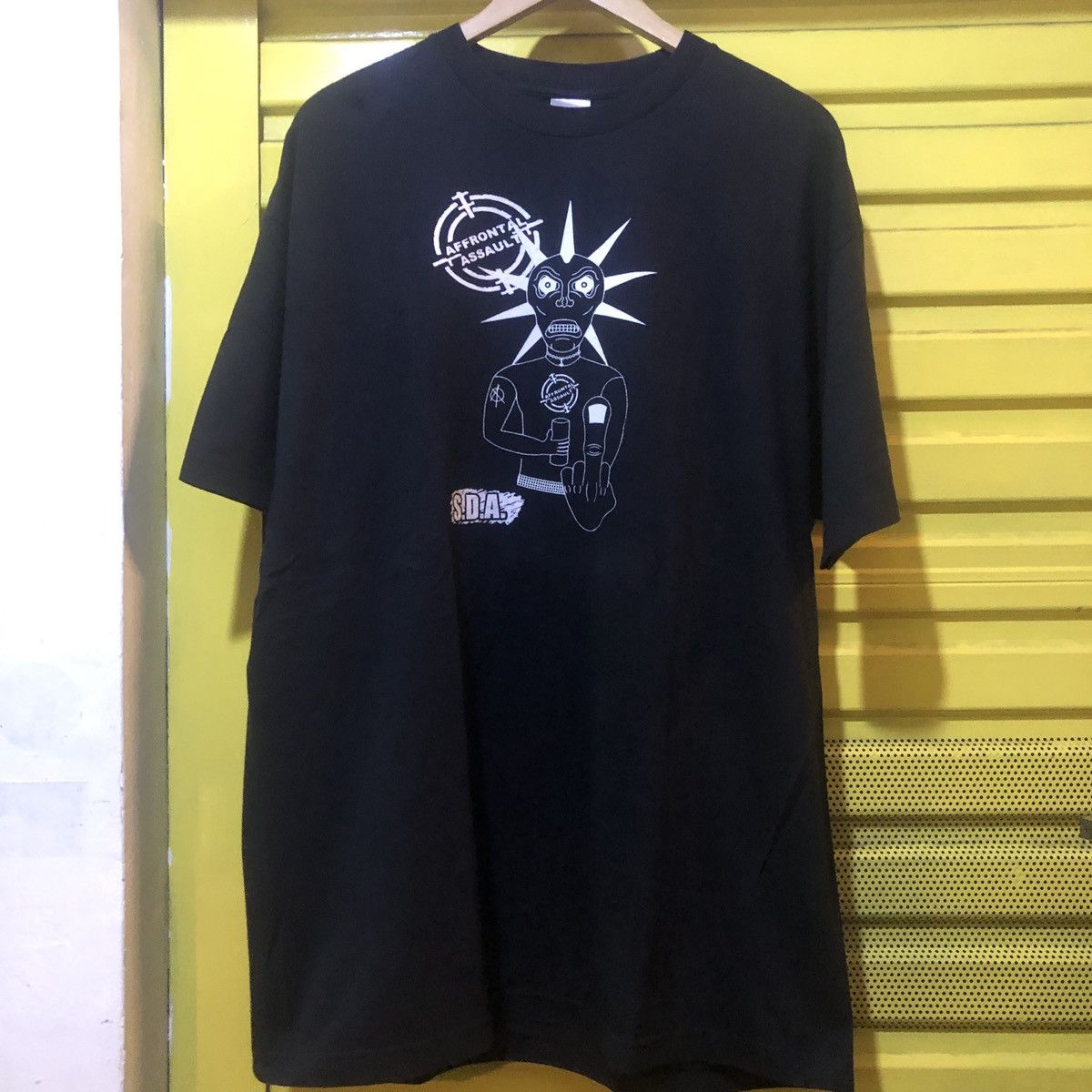 Alstyle × Band Tees Affrontal Assault Face First Records band tee Size US XL / EU 56 / 4 - 2 Thumbnail
