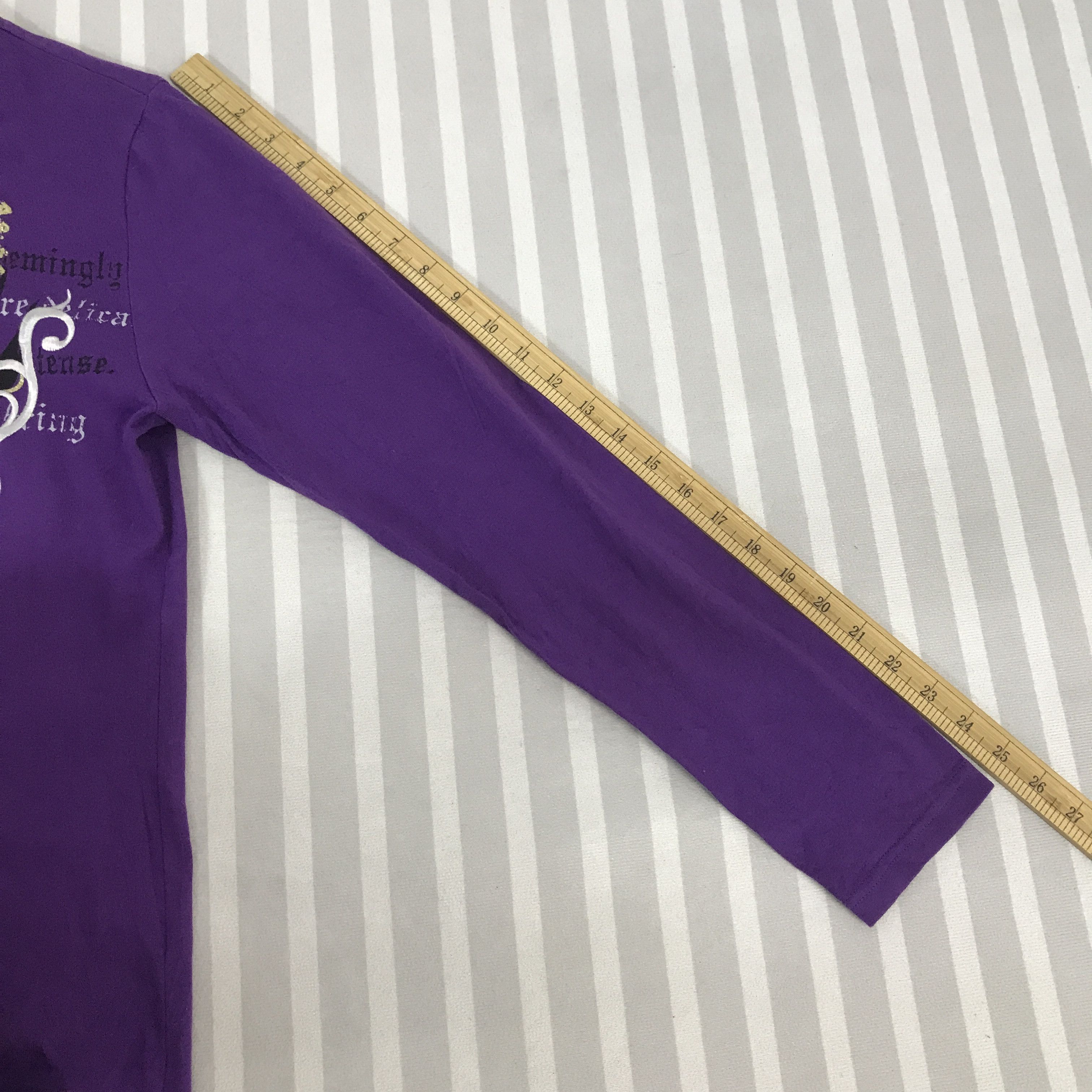 Japanese Brand Look Ober Meak zipper collar design long sleeve T-Shirt Size US L / EU 52-54 / 3 - 6 Thumbnail