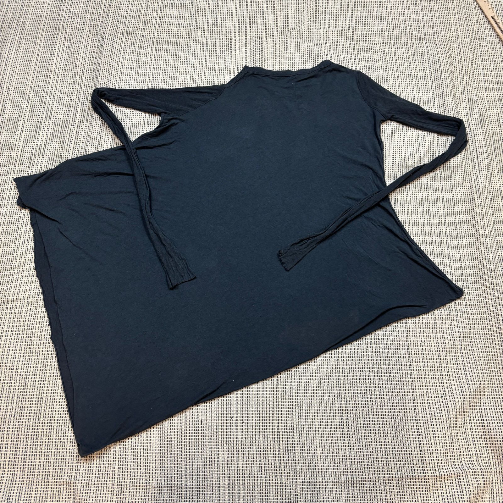 Rick Owens Lilies Rick Owens Lilies Long Sleeve Aymmetric Shirt Women's 8 Size M / US 6-8 / IT 42-44 - 3 Thumbnail