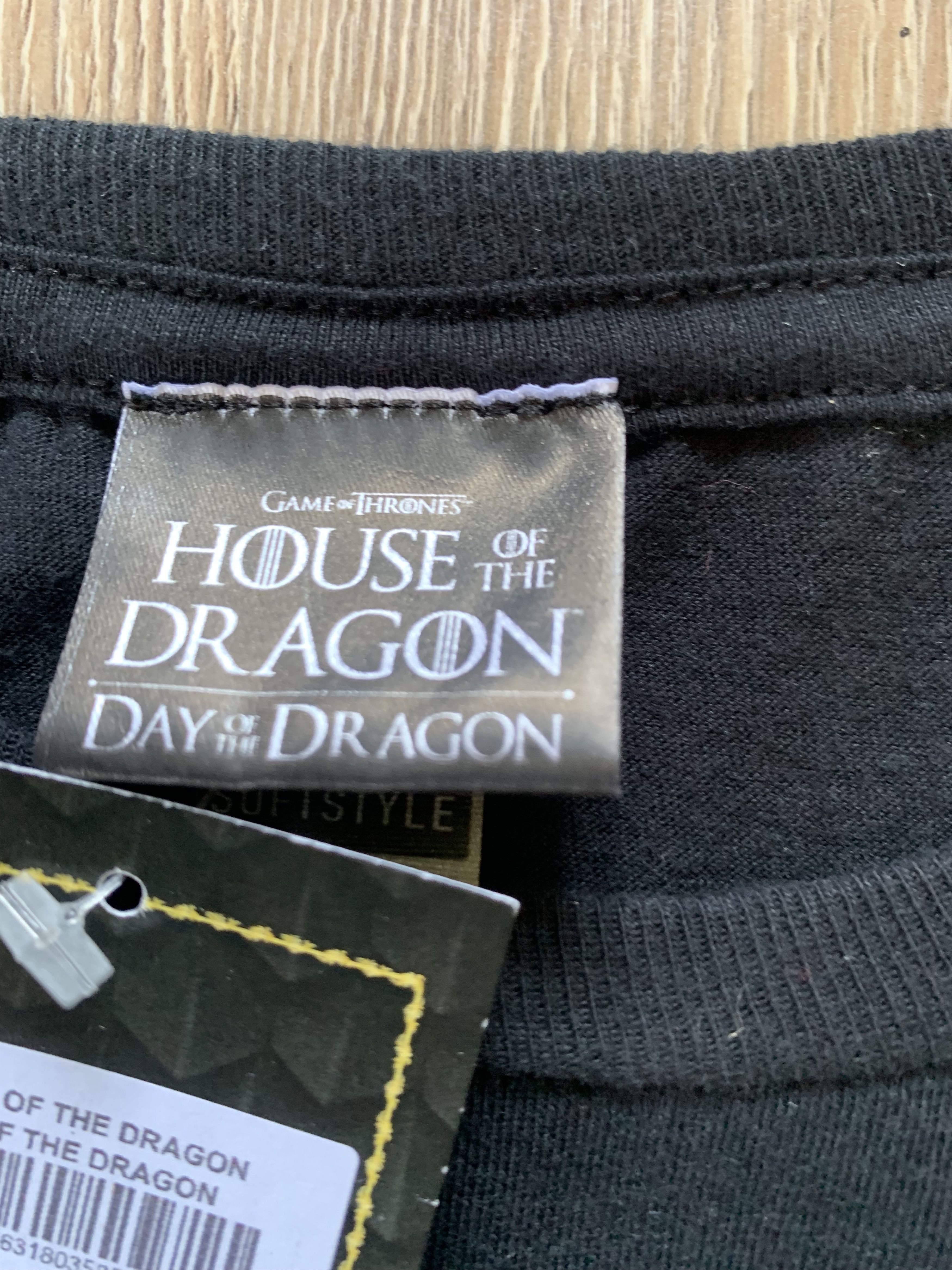 Gildan Game of Thrones House of The Dragon Eye Mens T-Shirt Size US L / EU 52-54 / 3 - 7 Thumbnail