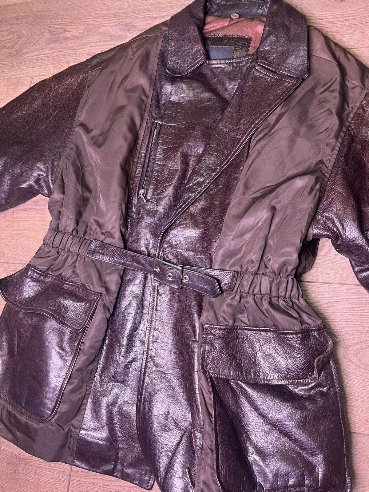 Vintage Leather Vintage jacket Size XL / US 12-14 / IT 48-50 - 1 Thumbnail