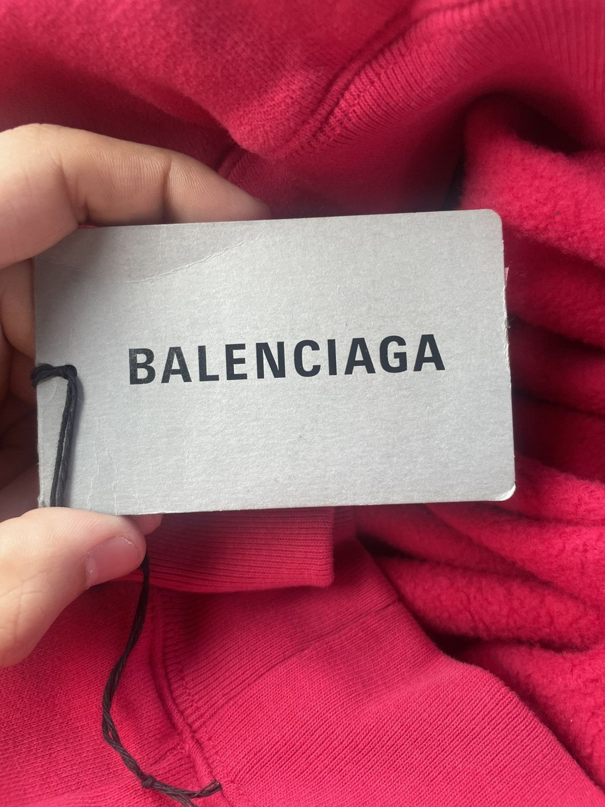 Balenciaga A/W 2021 “Your logo here” balenciaga hoodie Size US L / EU 52-54 / 3 - 4 Thumbnail