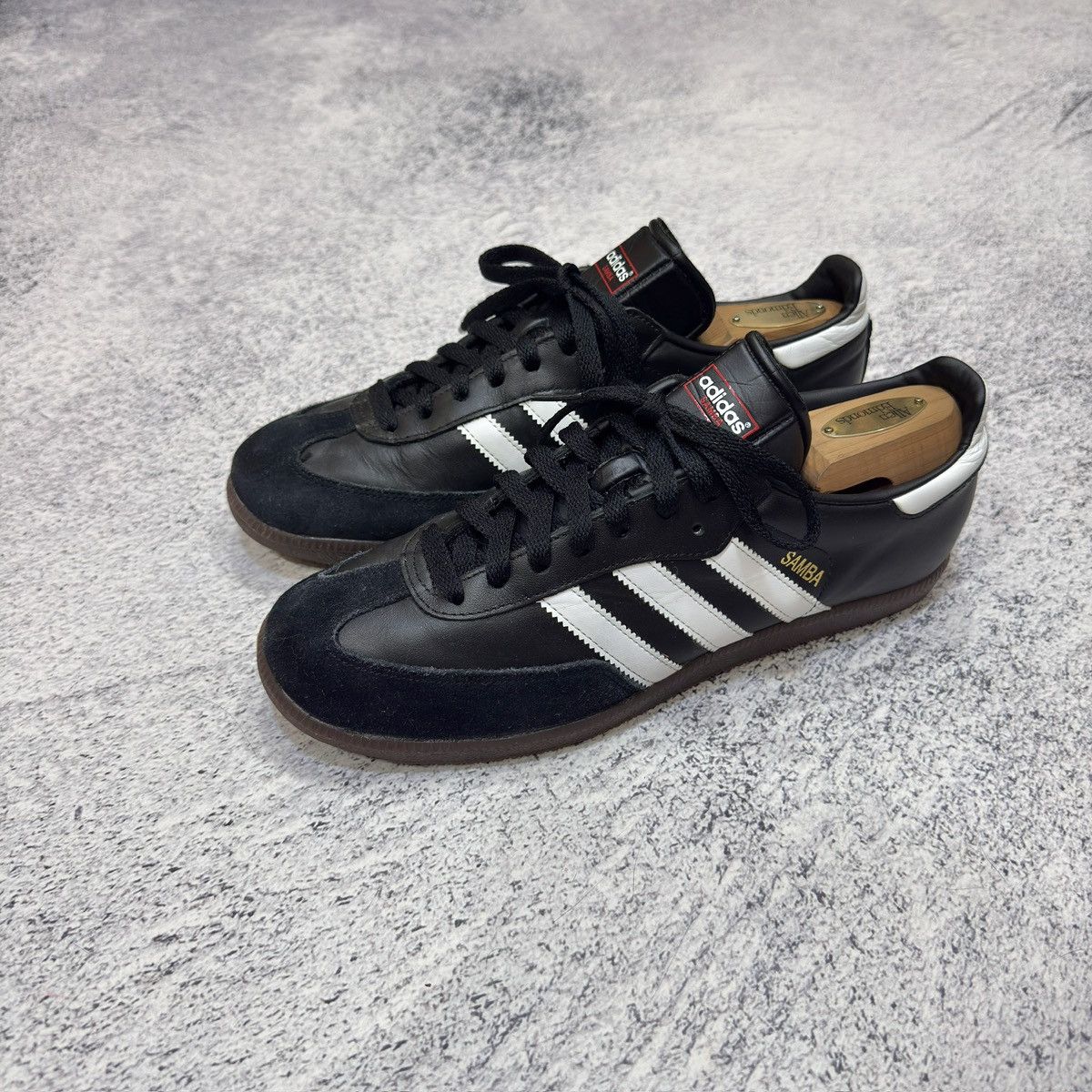 Adidas Samba Classic Black Leather US8.5 UK8 EU42