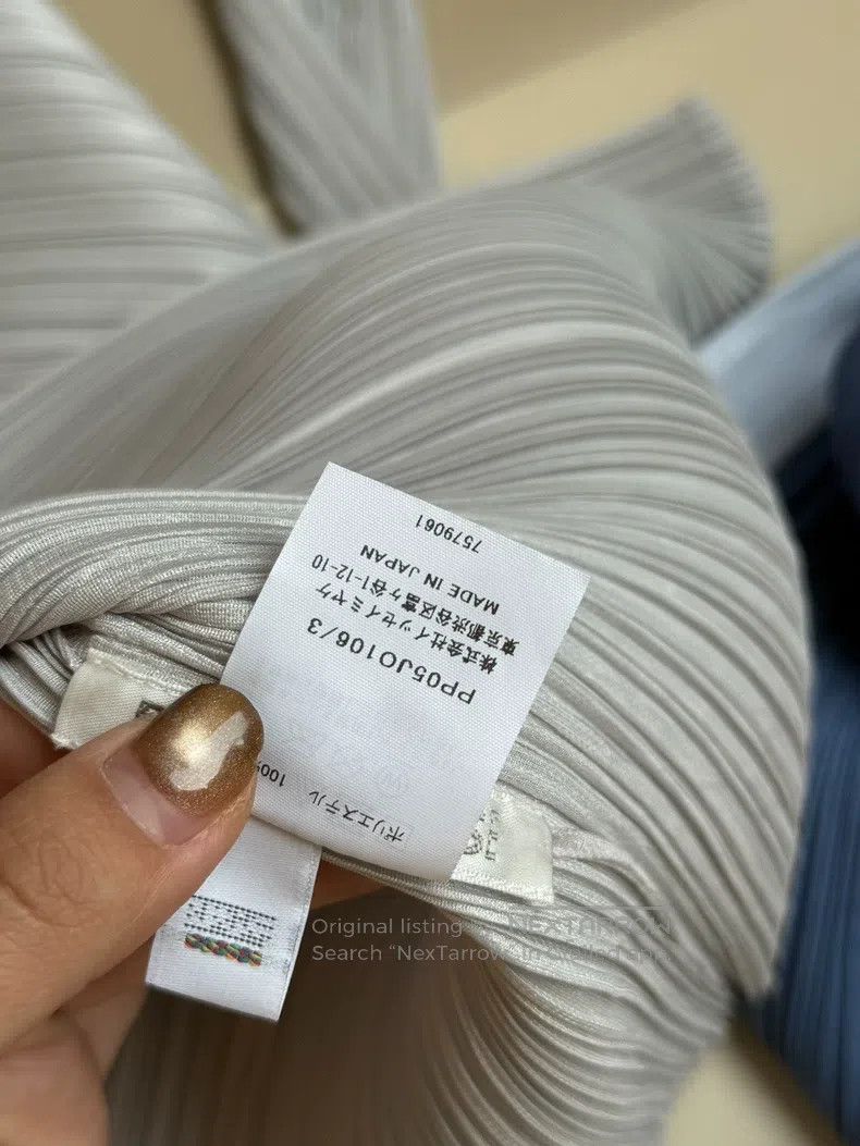 Issey Miyake Issey Miyake Basic Light Gray Cardigan Top Coat Size L / US 10 / IT 46 - 4 Thumbnail