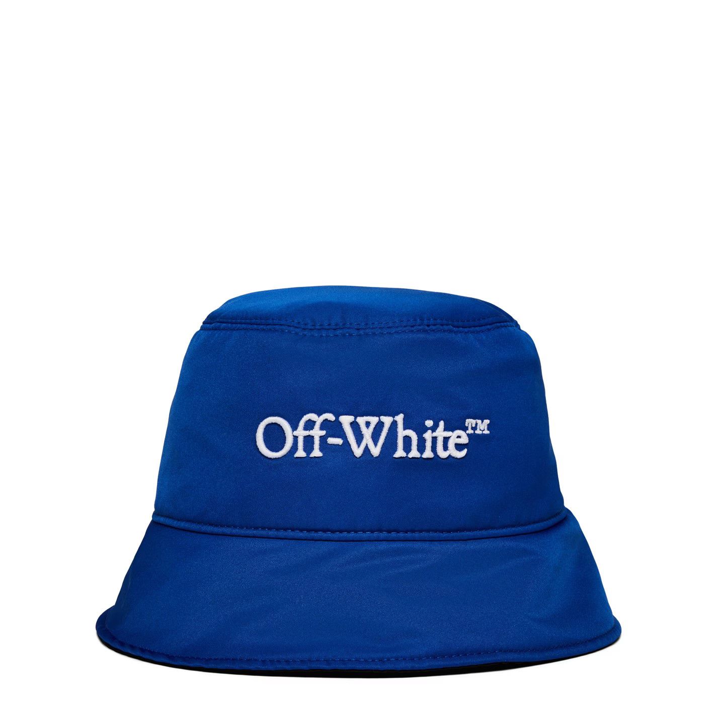 Off-White o1g2r1mq0125 Size: OS / Logo Bucket Hat / Cap in Blue Size ONE SIZE - 1 Thumbnail