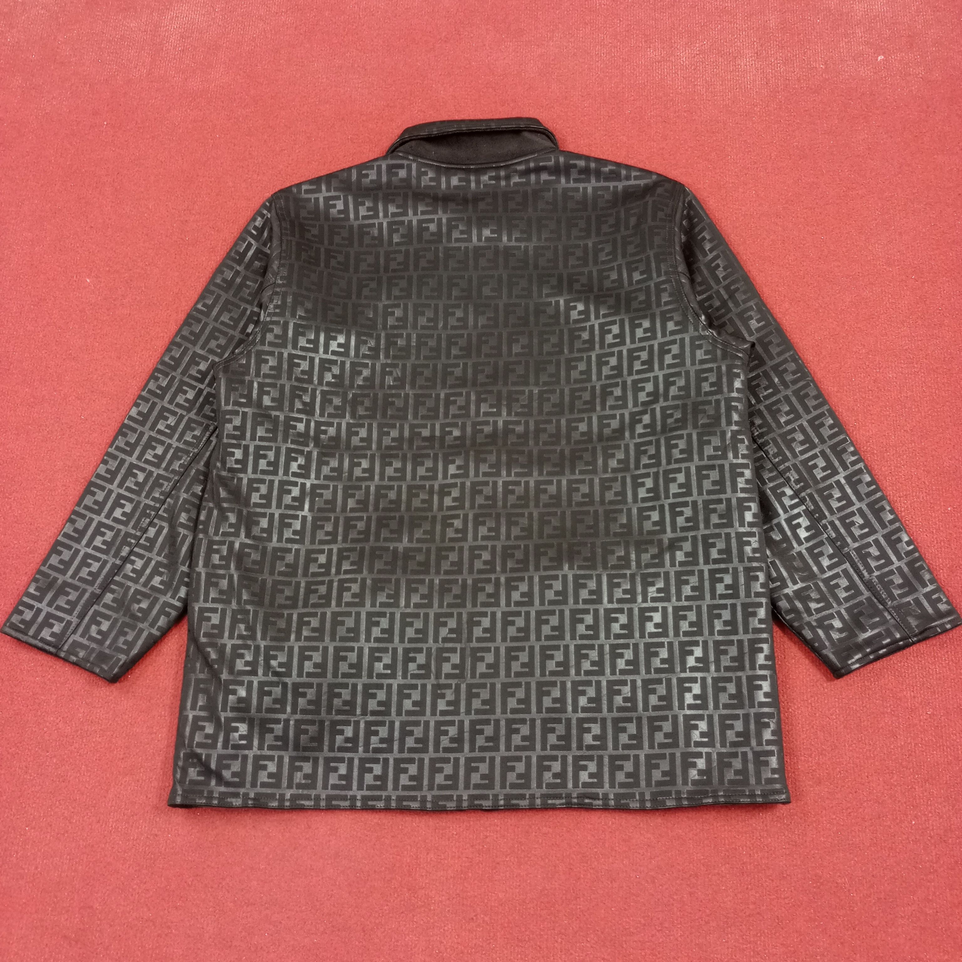 Fendi × Vintage Fendi Luxury Fashion Brand Reversible Jacket Size US L / EU 52-54 / 3 - 3 Thumbnail