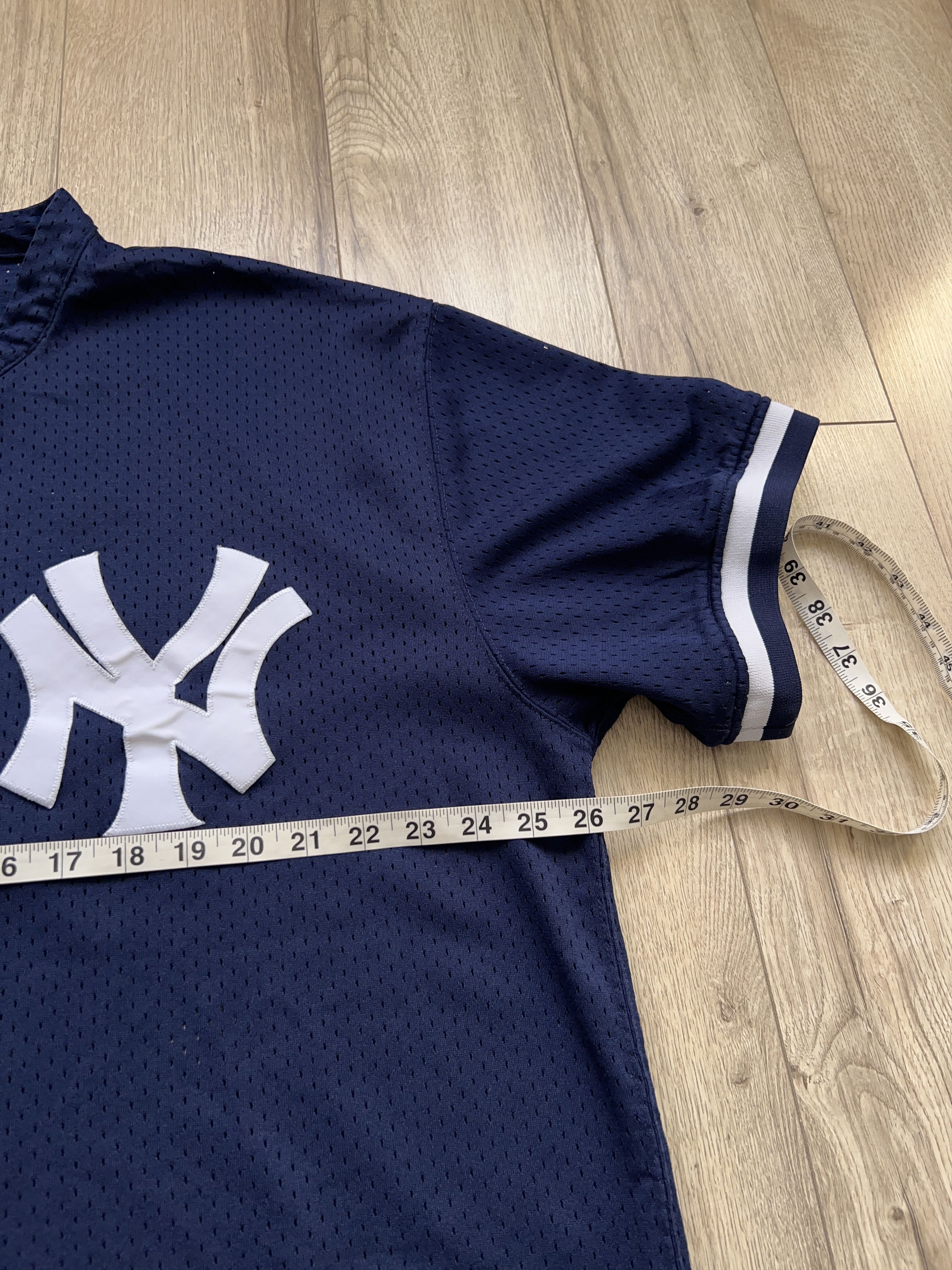MLB × Mitchell & Ness × New York Yankees Mens Mitchell Ness #23 Baseball Jersey T Shirt Size 52 XXL Size US XL / EU 56 / 4 - 7 Thumbnail
