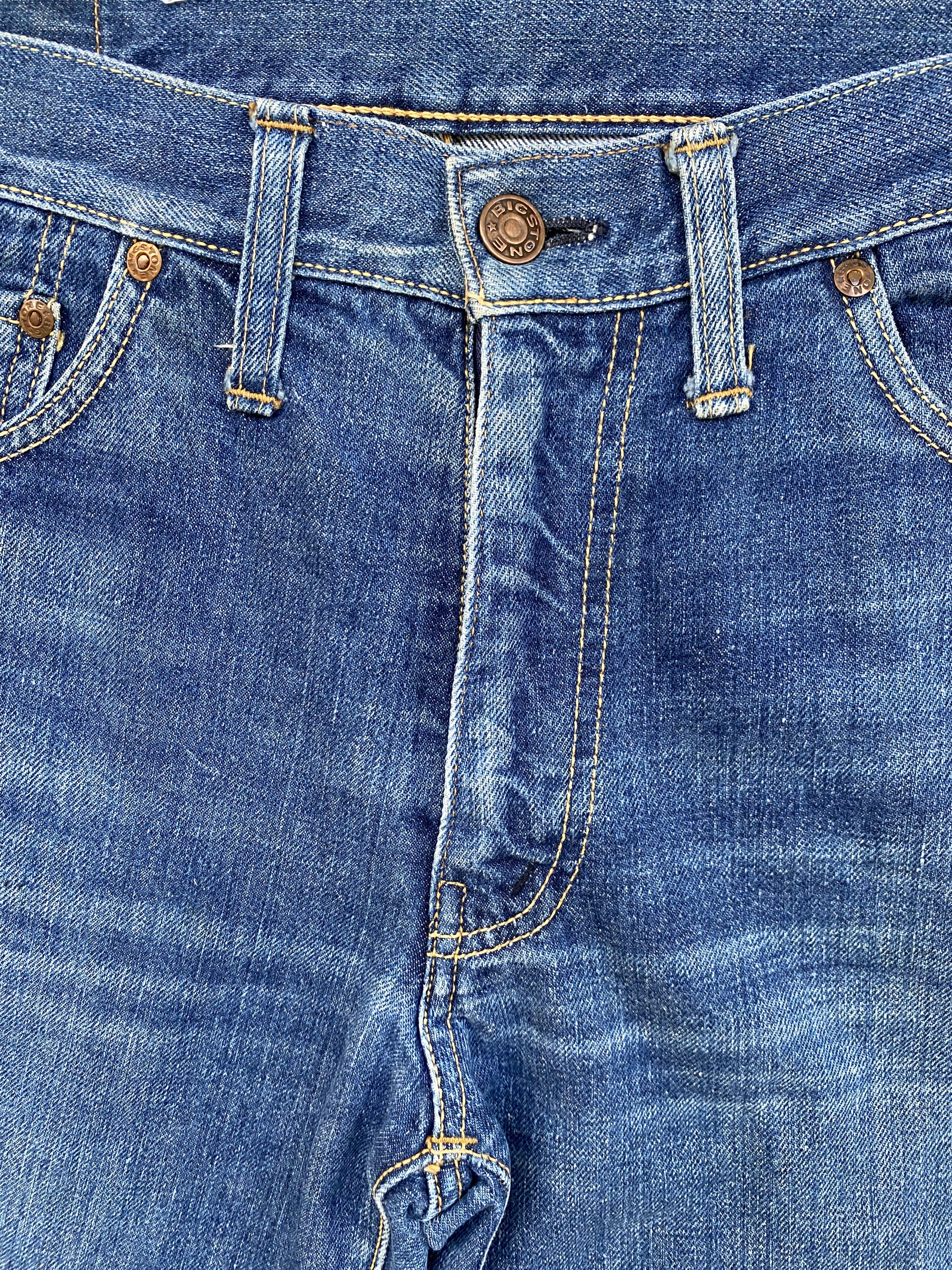 If Six Was Nine × Le Grande Bleu (L.G.B.) Flare Big Stone Japan Bush Pants Flared Denim Size US 30 / EU 46 - 5 Thumbnail