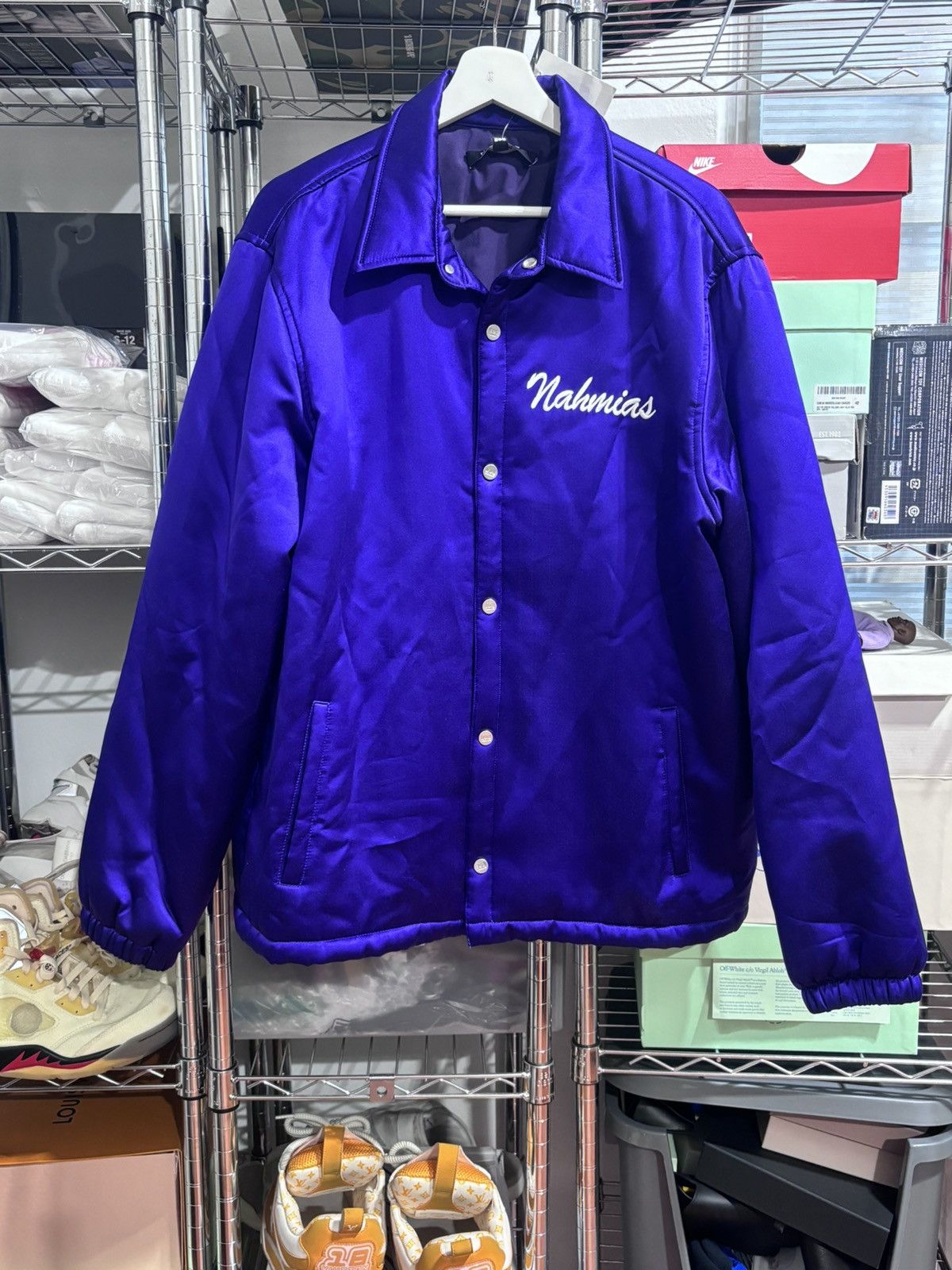 Nahmias MIRACLE ACADEMY SILK COACH JACKET Size US XL / EU 56 / 4 - 1 Thumbnail