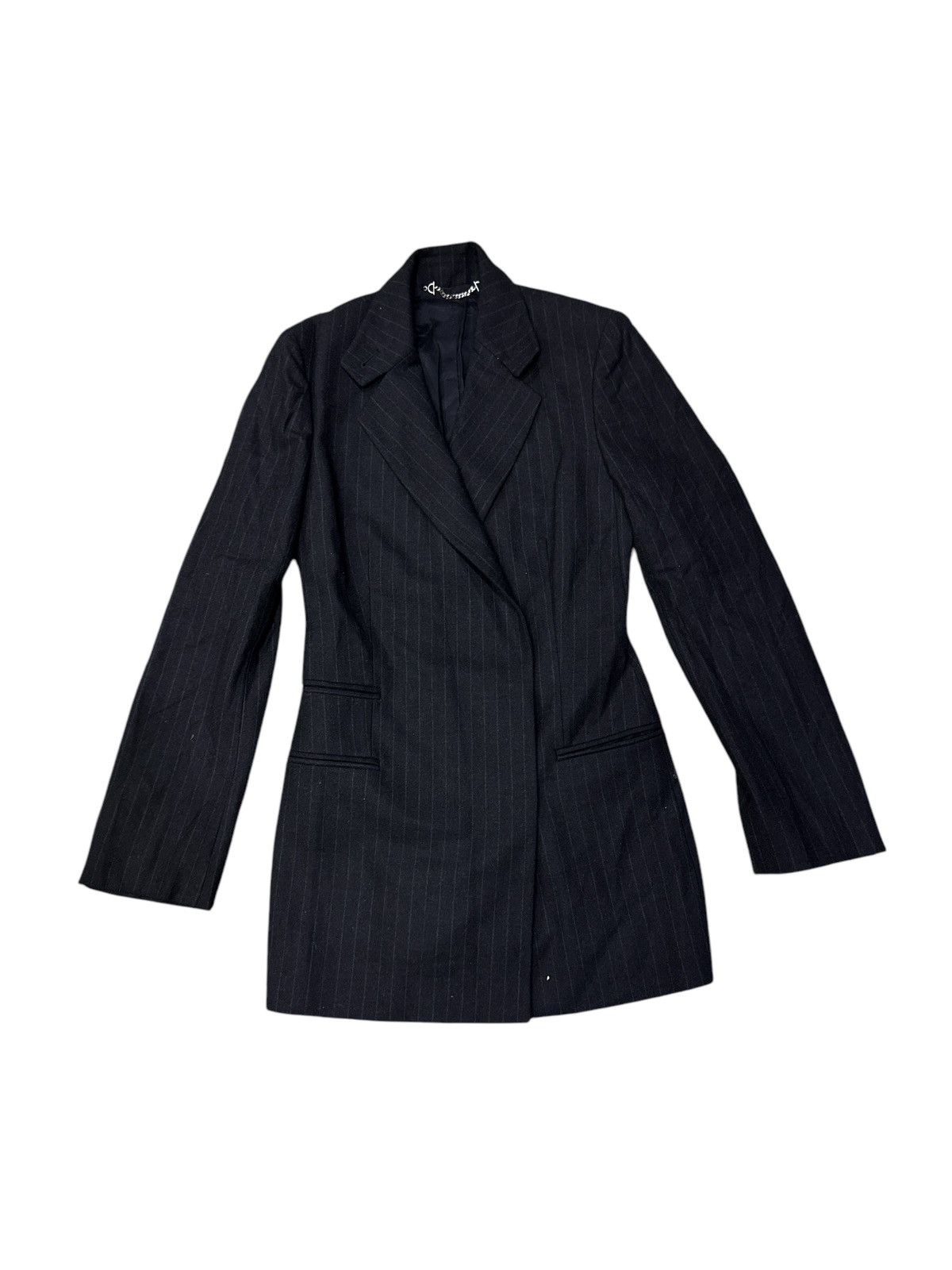 Gucci GUCCI PINSTRIPE POINT BLAZER Size XS / US 0-2 / IT 36-38 - 2 Thumbnail