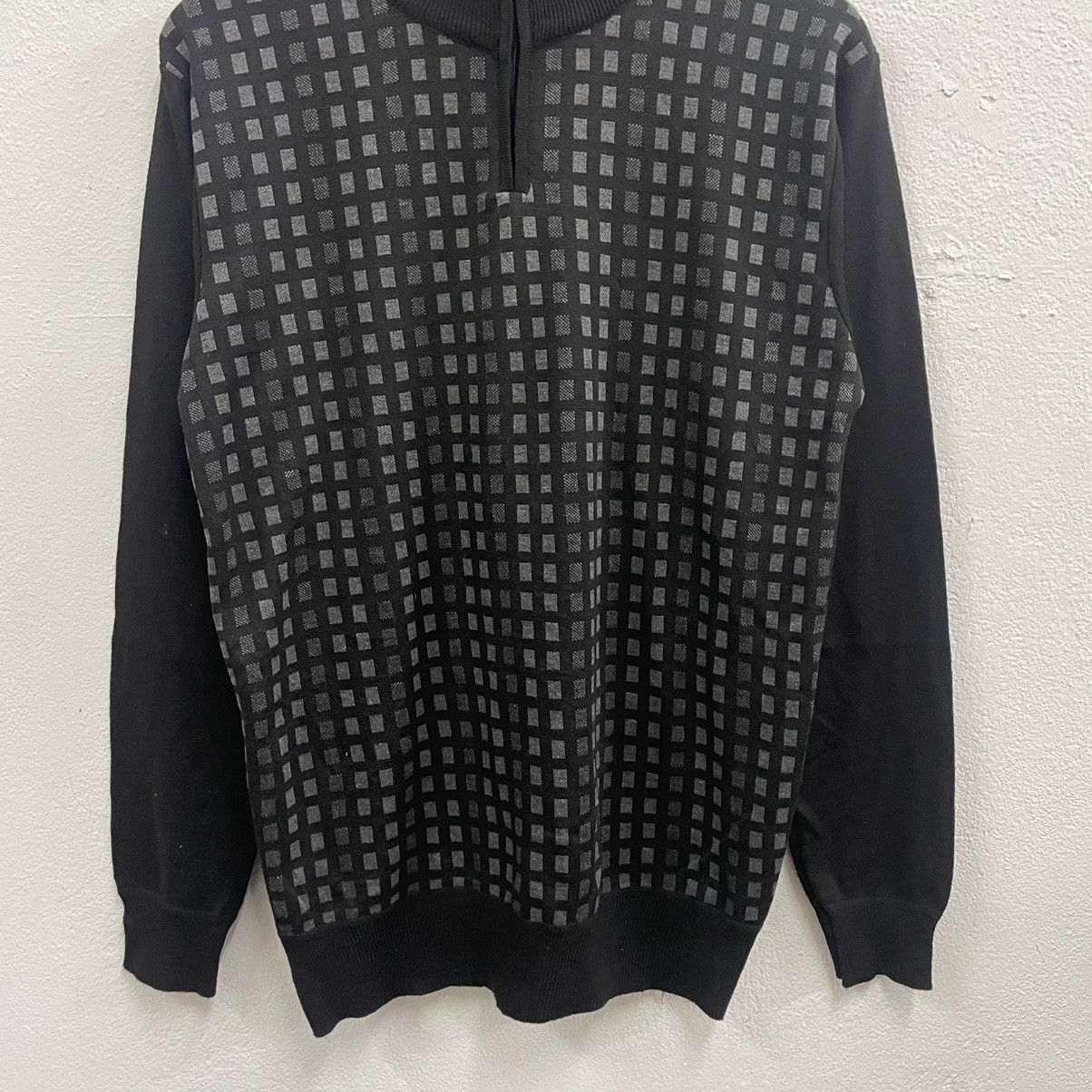 Vintage 🔥Vintage Young USA Checkerd Half Zipper Sweatshirts Size US S / EU 44-46 / 1 - 4 Thumbnail