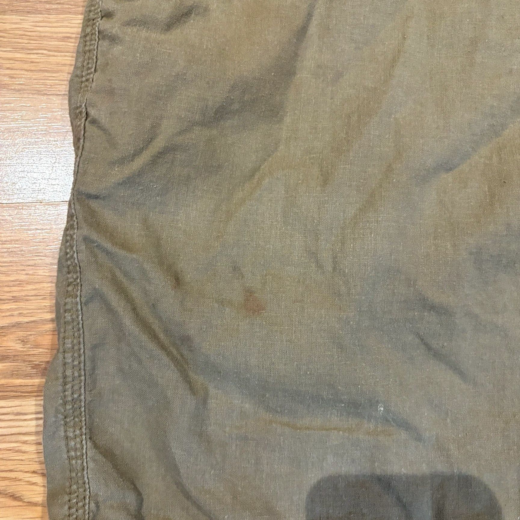KAVU Kavu Shorts Men’s XL Khaki Tan Cotton Hemp Drawstring Button Size US 36 / EU 52 - 2 Thumbnail