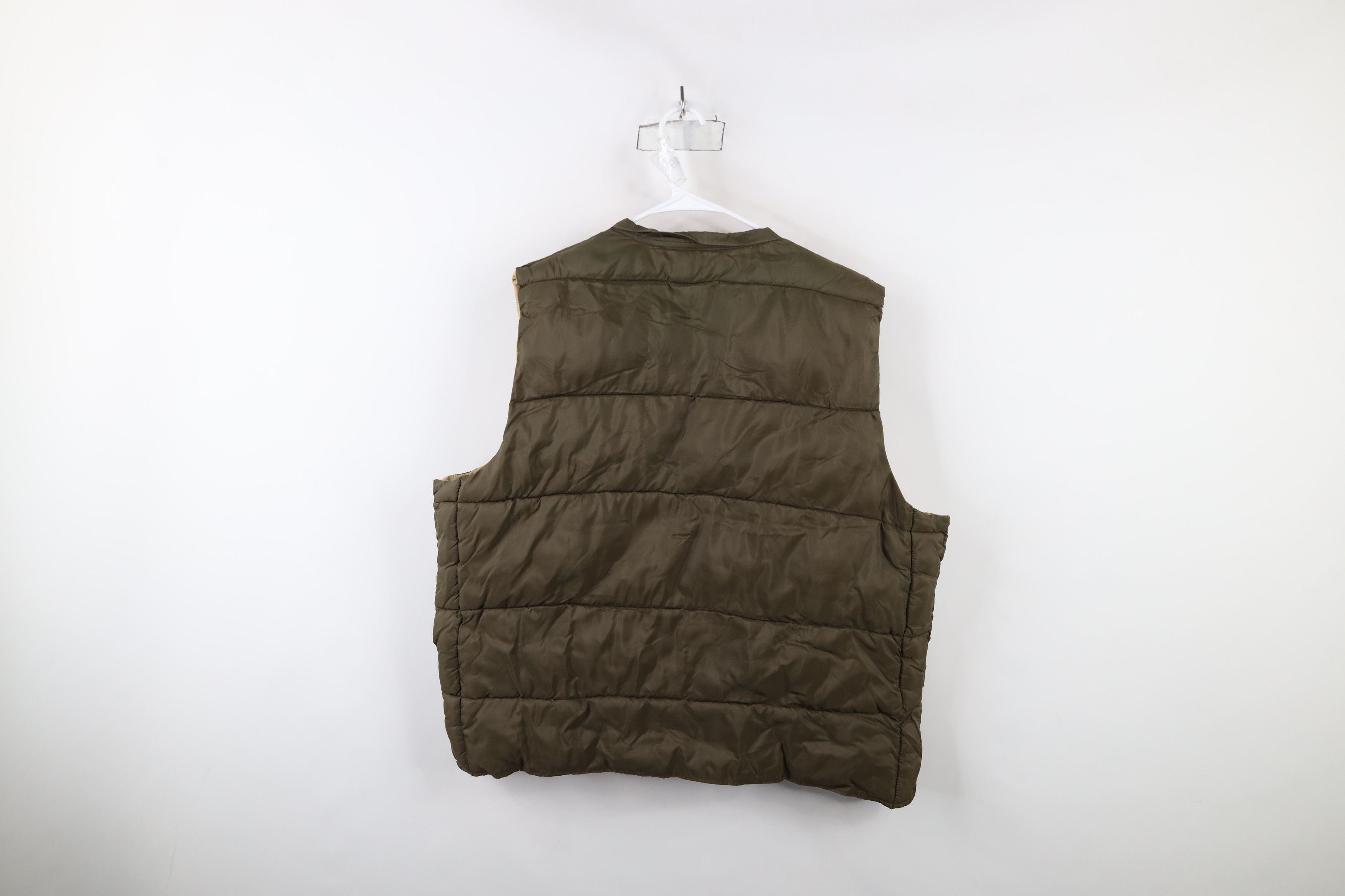 Vintage Vintage 60s 70s Streetwear Reversible Hunting Puffer Jacket Size US XL / EU 56 / 4 - 9 Thumbnail