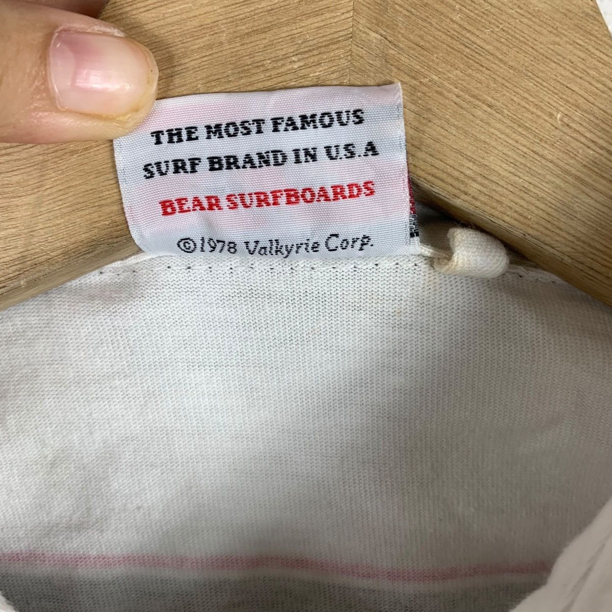 Vintage Vintage BEAR SURFBOARD USA Famous Striped Polo Tee Shirt Size US M / EU 48-50 / 2 - 8 Thumbnail