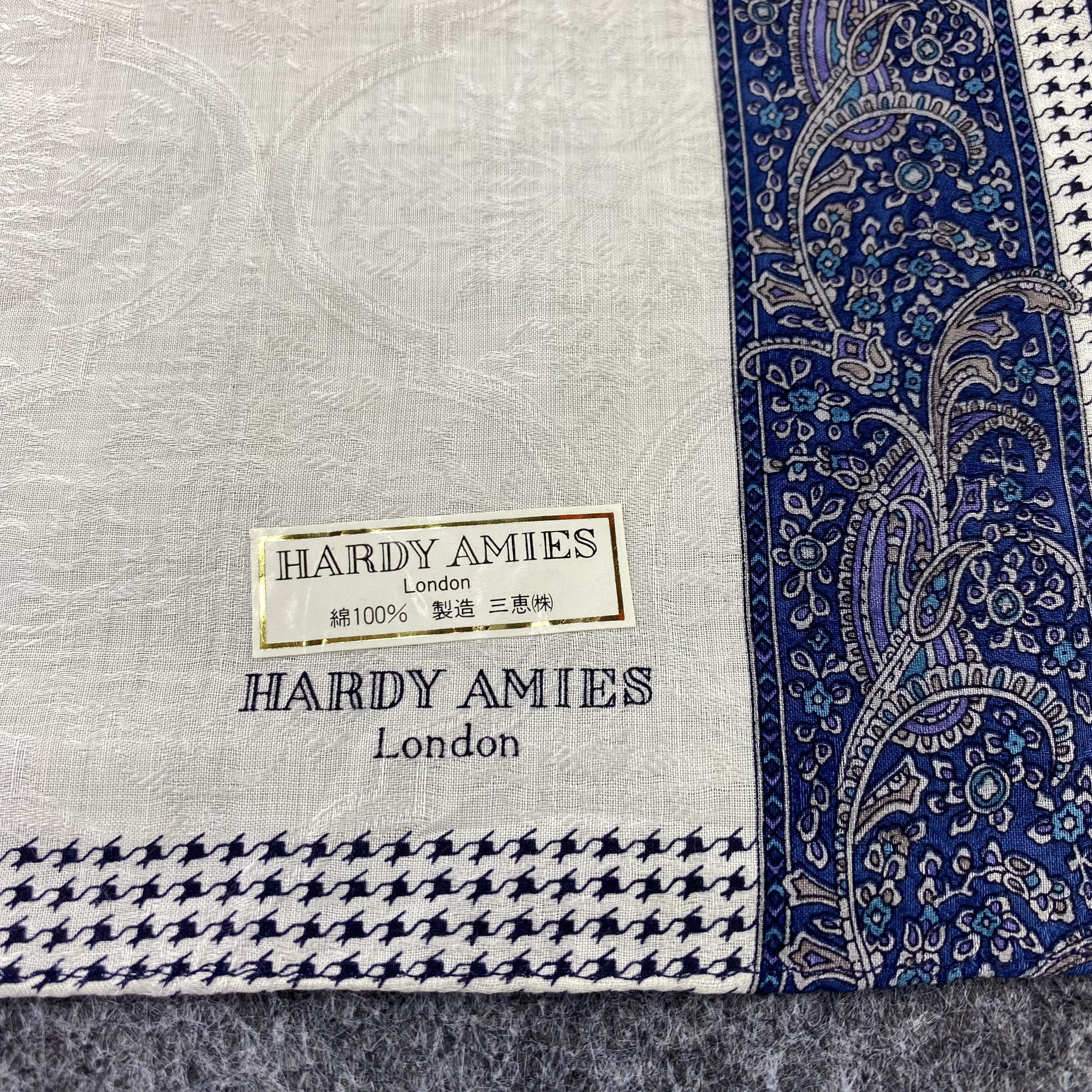 Hardy Amies Hardy Amies Handkerchief / Bandana / Neckerchief-B758 Size ONE SIZE - 5 Thumbnail