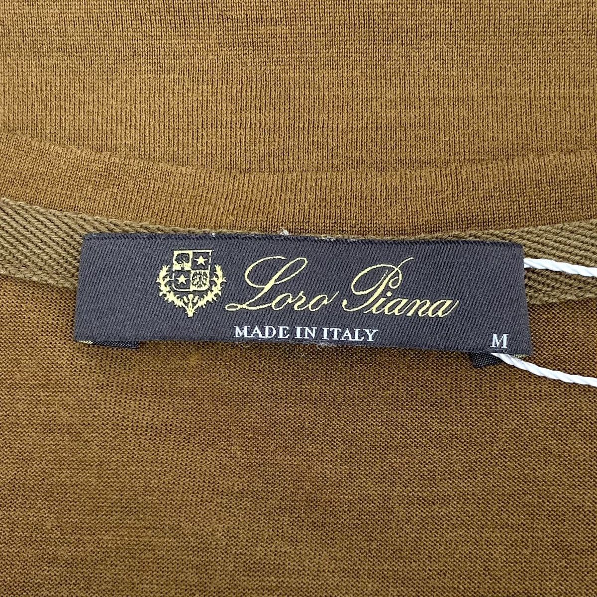 Loro Piana Loro Piana Brown Mulberry Silk Short Sleeve T-Shirt K26WX Size US M / EU 48-50 / 2 - 5 Thumbnail