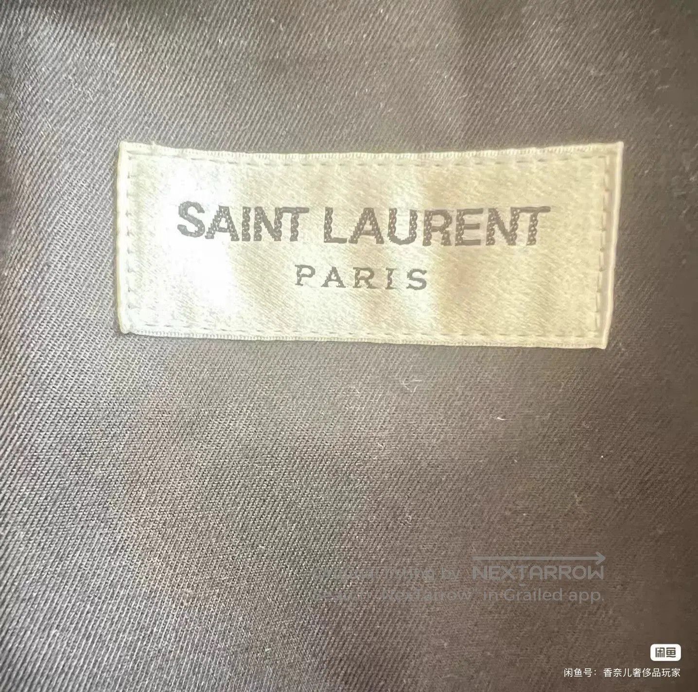 Saint Laurent Paris Saint Laurent Women's Long Sleeve Zip Jumpsuit. Size 33" - 5 Thumbnail