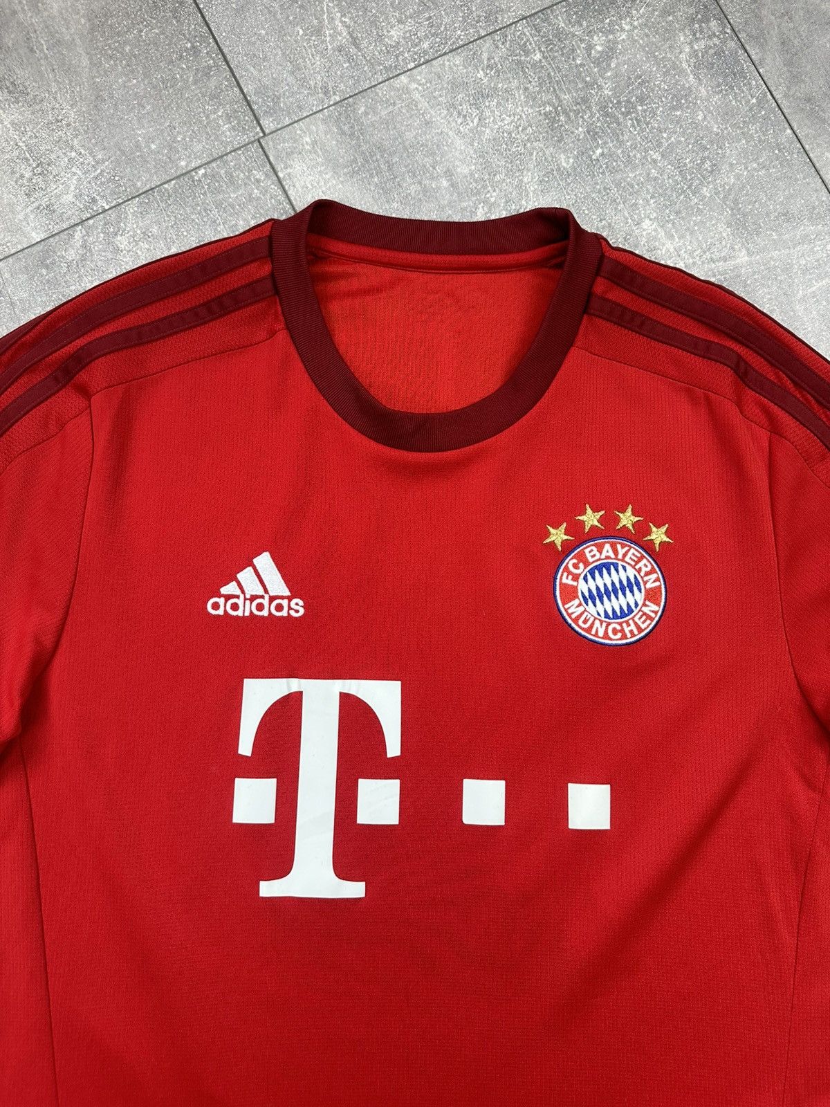 Vintage Adidas FC Bayern Múnchen Muller 25 Bundes Liga Jersey Size US M / EU 48-50 / 2 - 6 Thumbnail