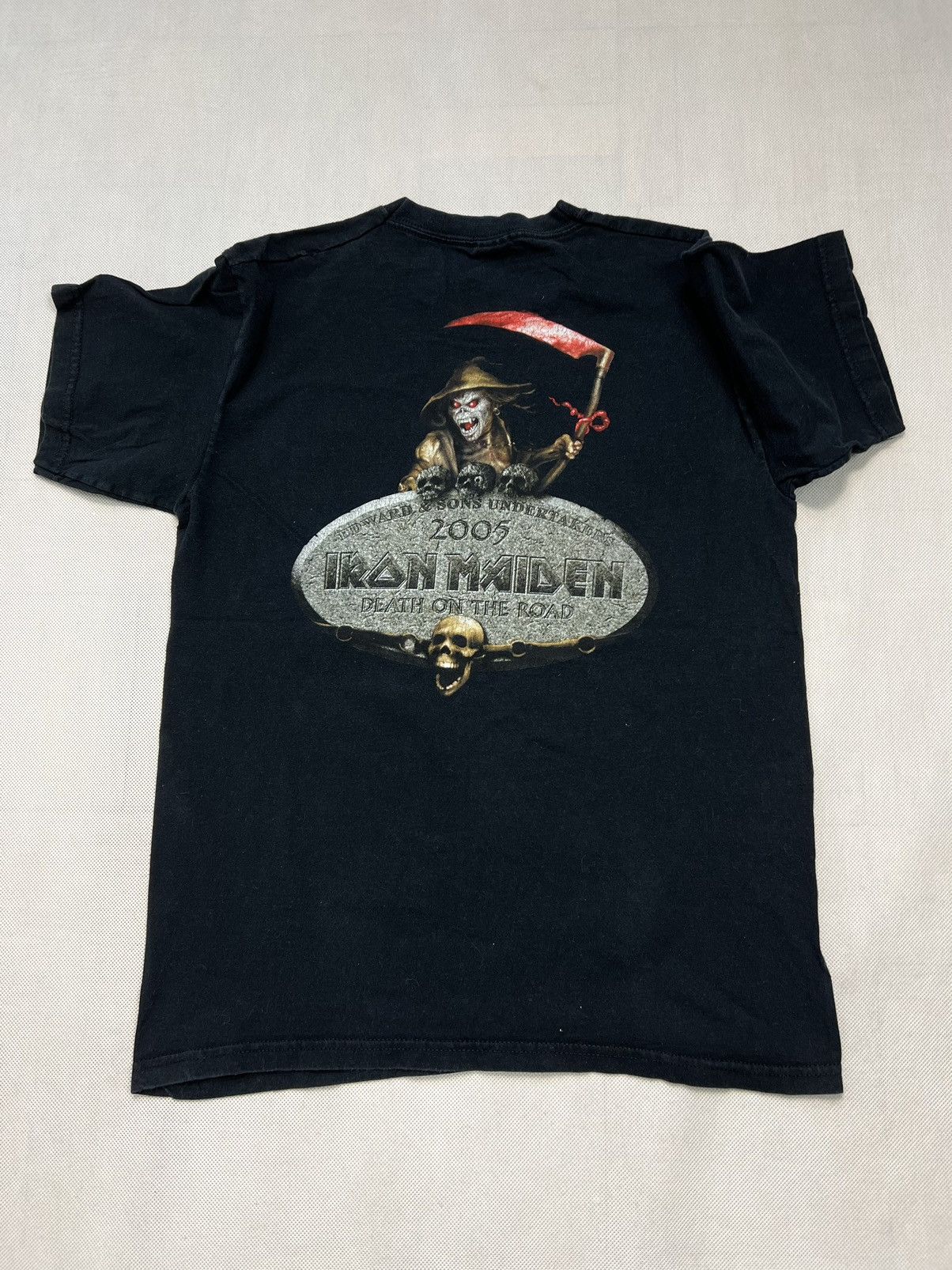Band Tees × Iron Maiden × Vintage Tshirt Iron Maiden Vintage Print Black Size US S / EU 44-46 / 1 - 3 Thumbnail