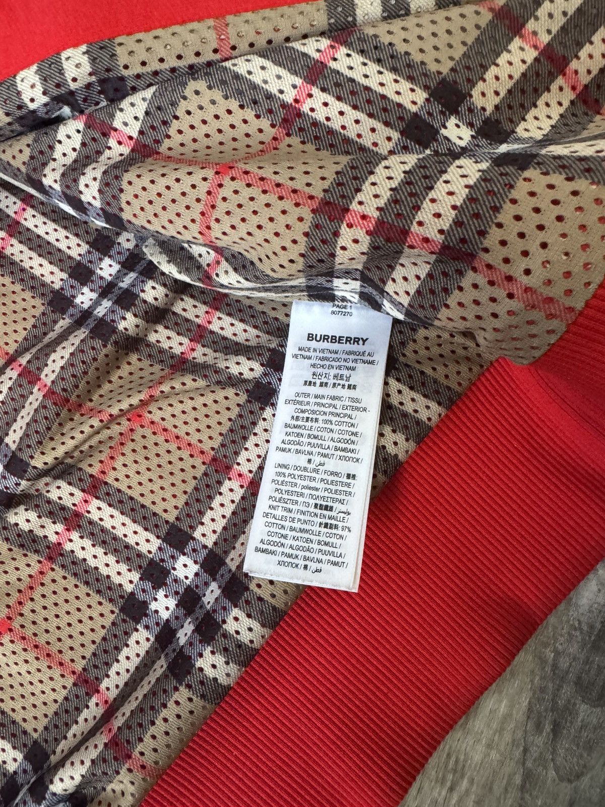 Burberry Burberry zip up Size US XL / EU 56 / 4 - 7 Thumbnail