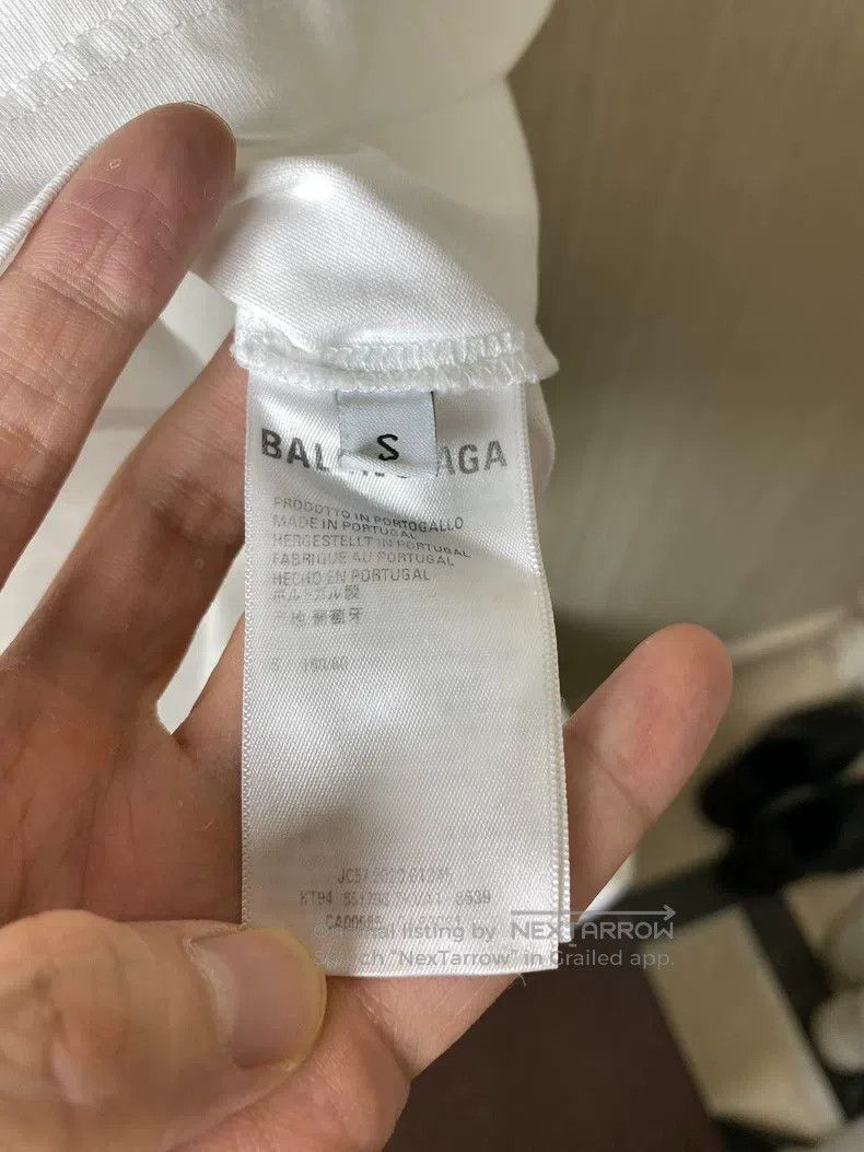 Balenciaga Balenciaga Long Sleeve with Dissolved Smile Print Size US S / EU 44-46 / 1 - 3 Thumbnail
