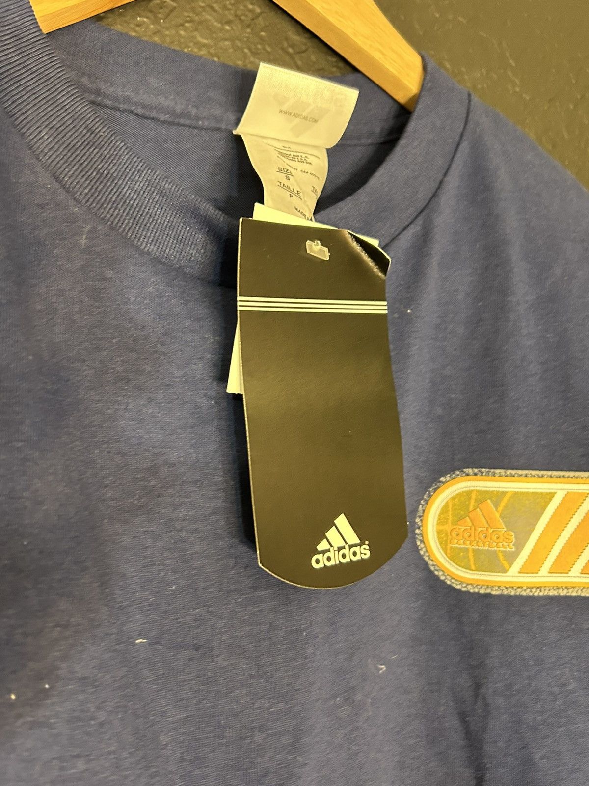 Adidas Y2K NWT Adidas Basketball T Shirt Size US S / EU 44-46 / 1 - 6 Thumbnail