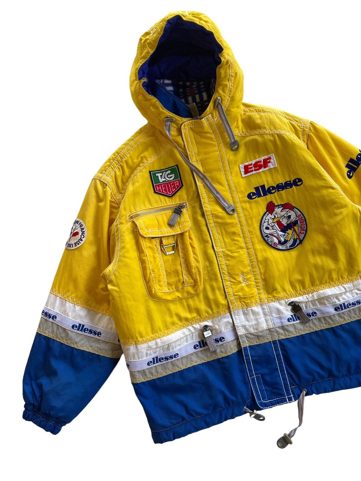 Ellesse Vintage Ellesse Tag Heuer Ski Goldwin Jacket Size US S / EU 44-46 / 1 - 2 Thumbnail