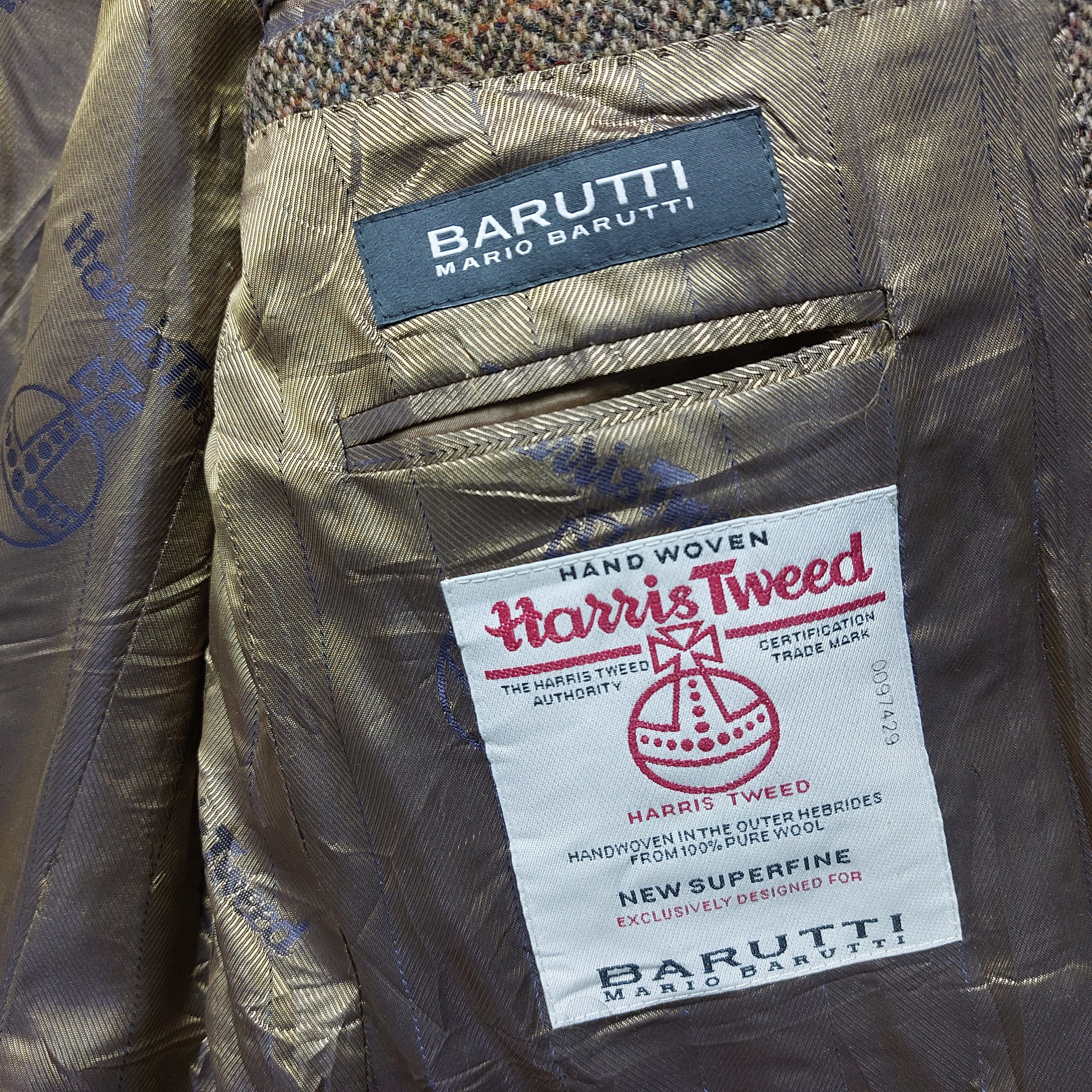 Harris Tweed Harris Tweed Blazer Jacket Size US L / EU 52-54 / 3 - 7 Thumbnail