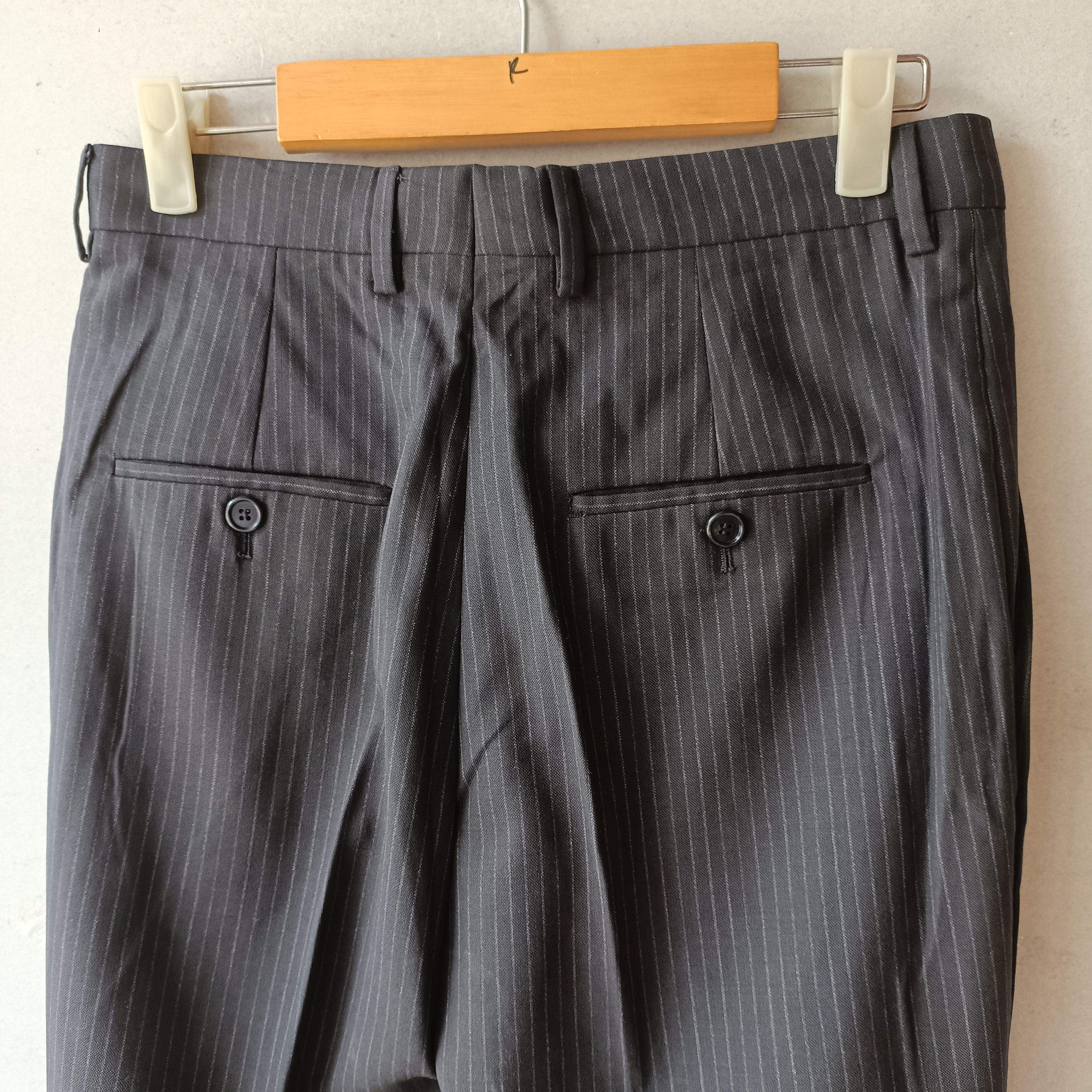 Celine Celine Pin Stripe Trousers Pants Size US 29 - 3 Thumbnail