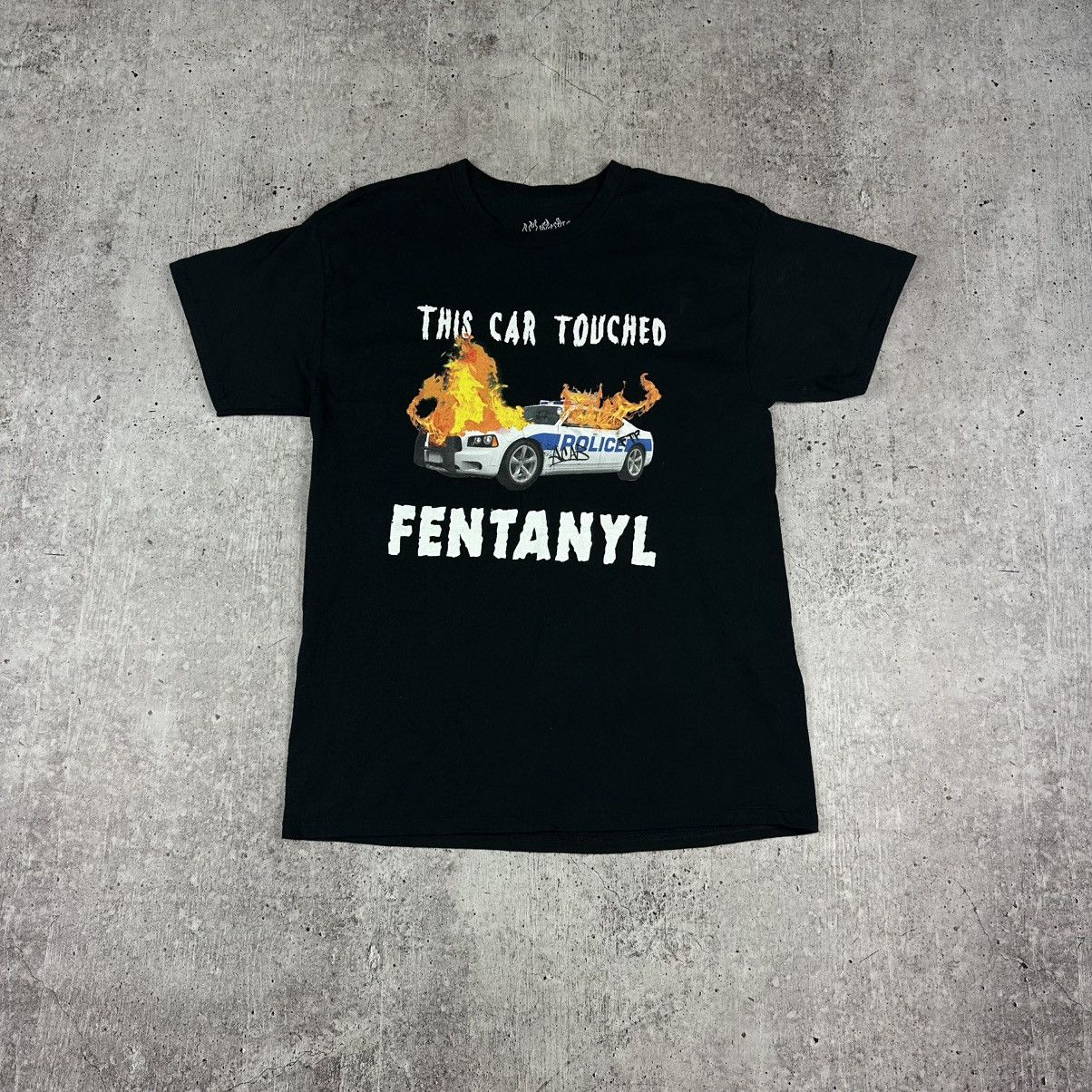 Vintage Vintage 'This Car Touched Fentanyl' Funny Tee Size US M / EU 48-50 / 2 - 1 Thumbnail