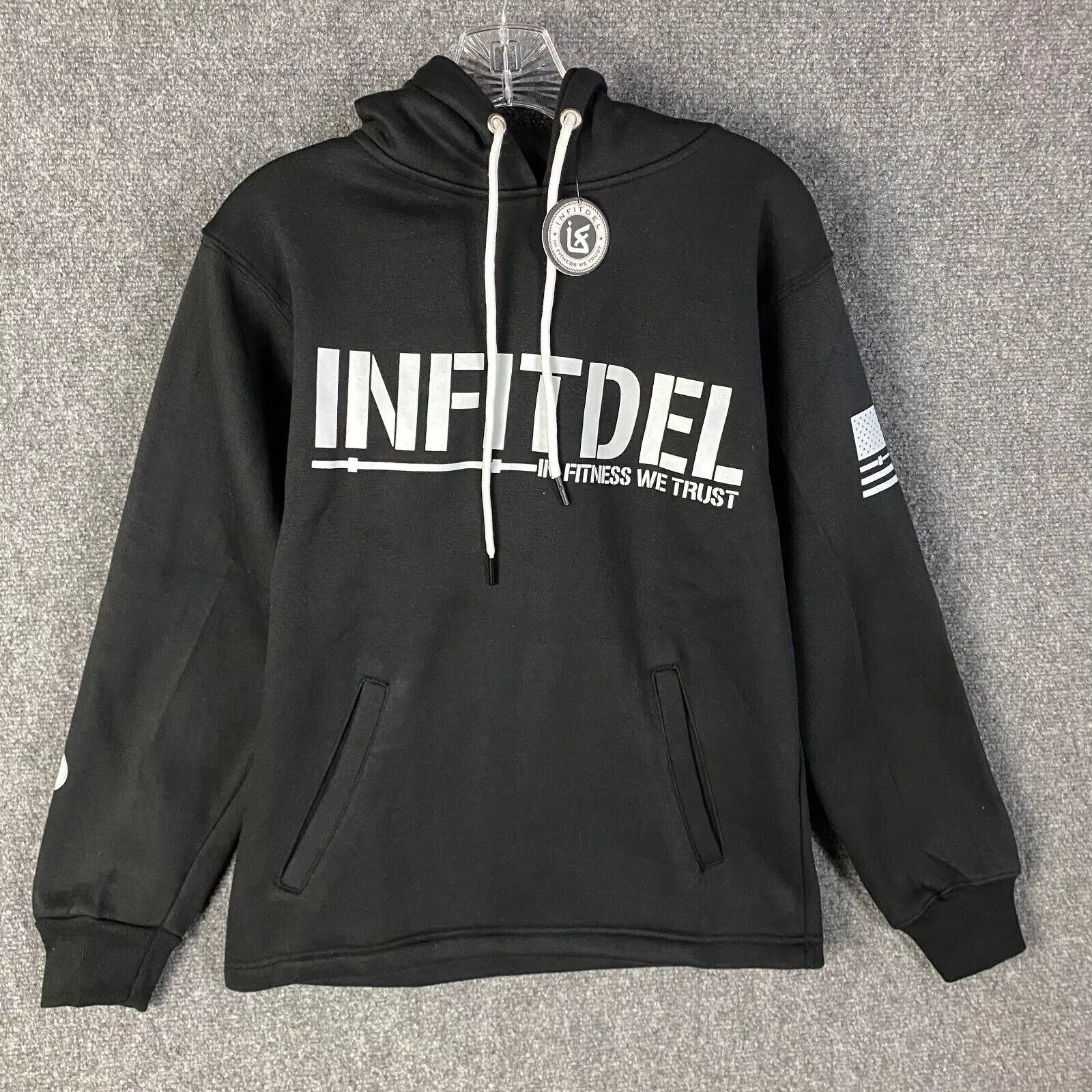 Other Infitdel Hoodie Men's Small Pullover NWT Drawstring Adults S Size US S / EU 44-46 / 1 - 1 Thumbnail