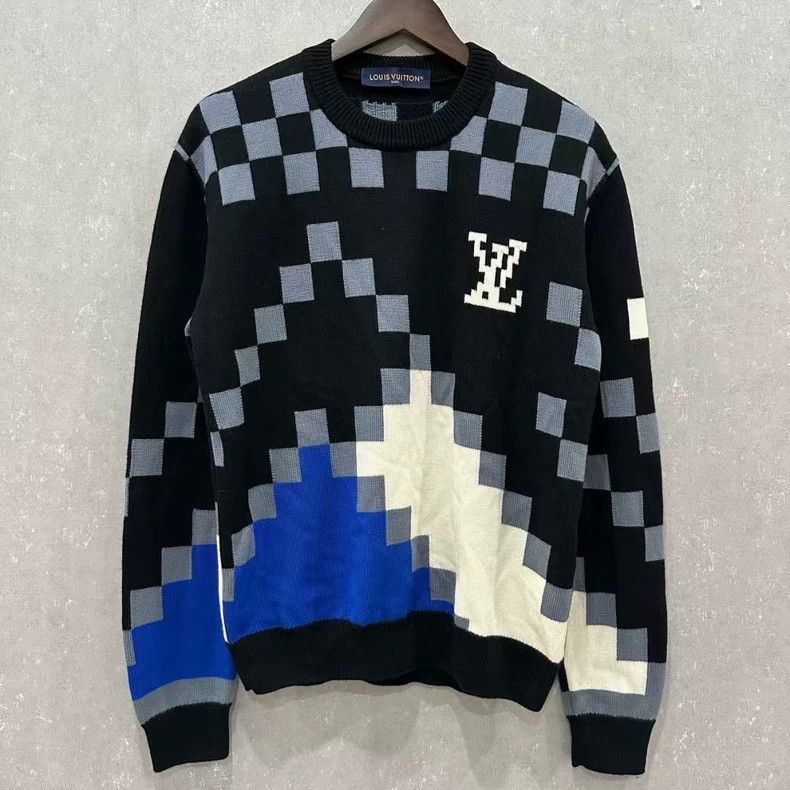 Louis Vuitton Mosaic intarsia sweatshirt